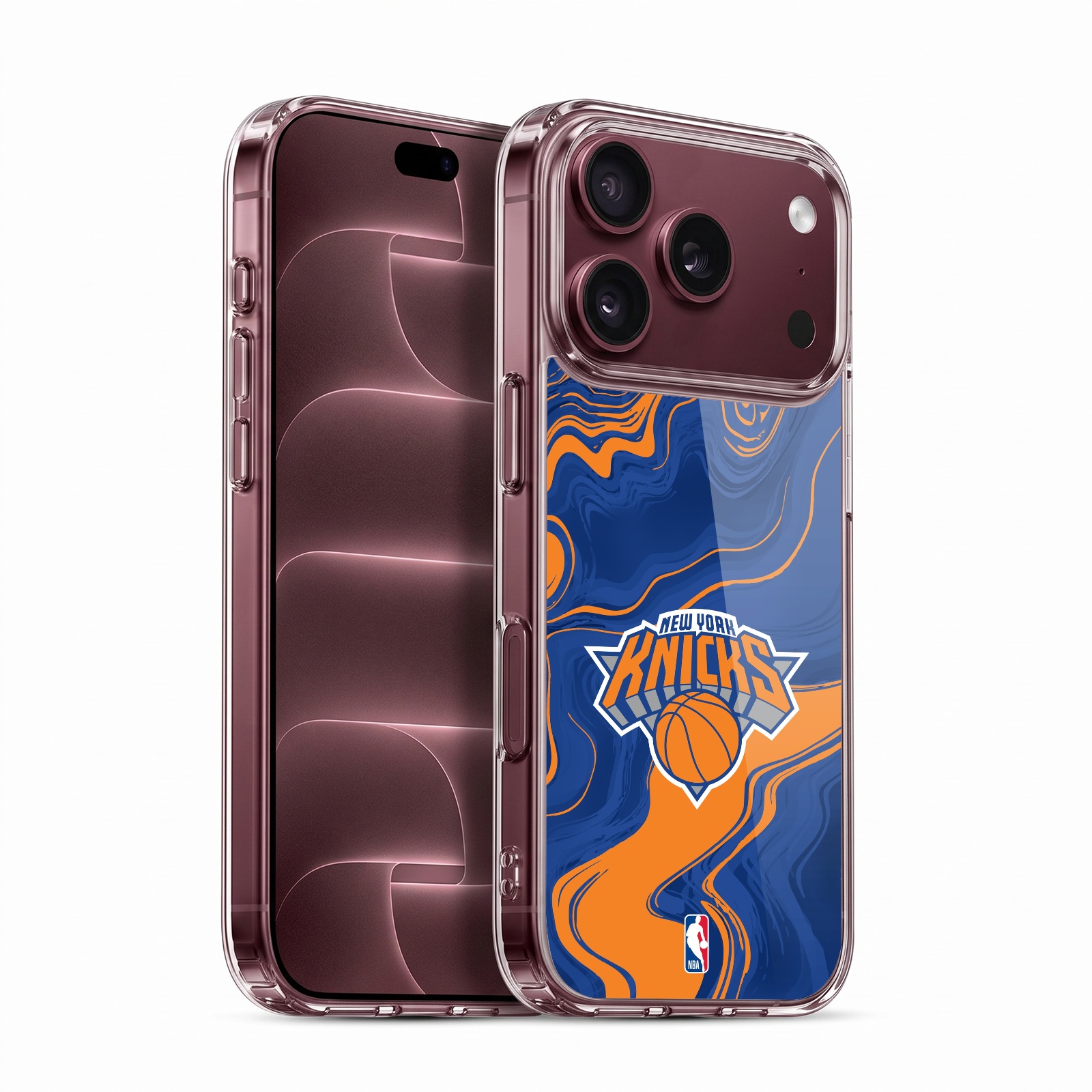 Marble Agates Hybrid MagSafe Case for iPhone 18 Pro