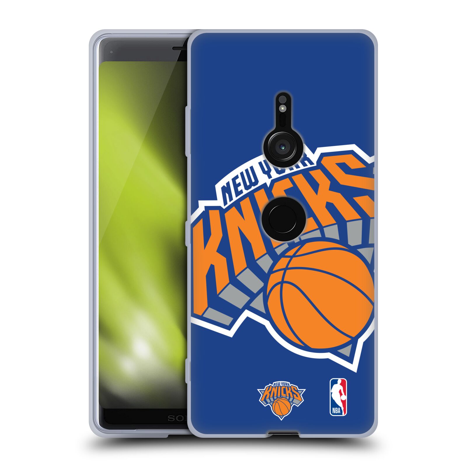 CUSTODIA GEL UFFICIALE NBA NEW YORK KNICKS PER TELEFONI SONY 1 - Foto 14 di 21