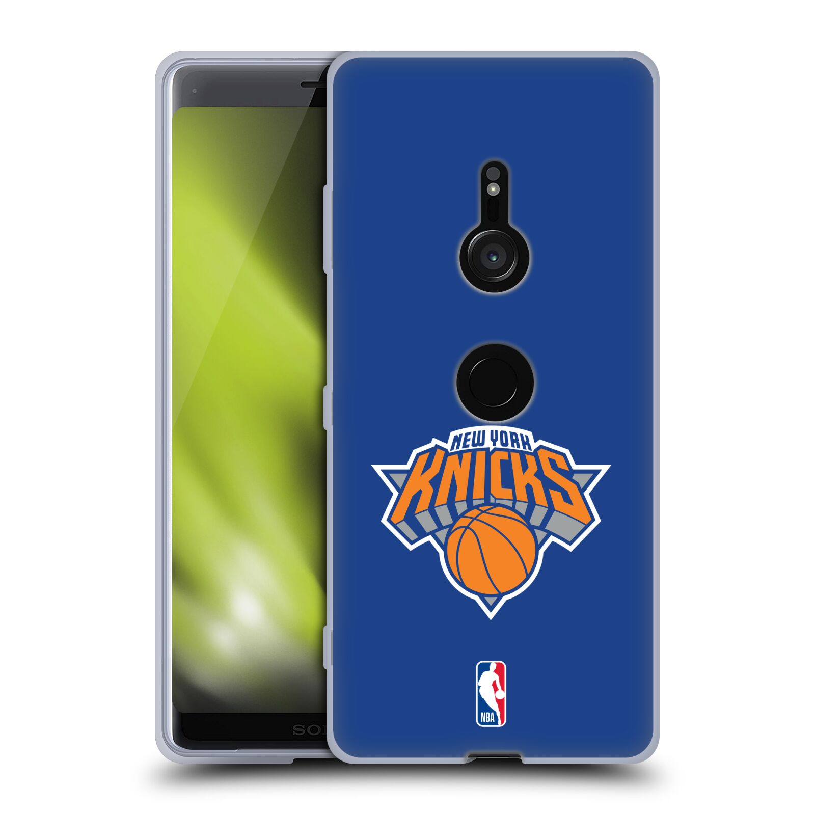 CUSTODIA GEL UFFICIALE NBA NEW YORK KNICKS PER TELEFONI SONY 1 - Foto 16 di 21