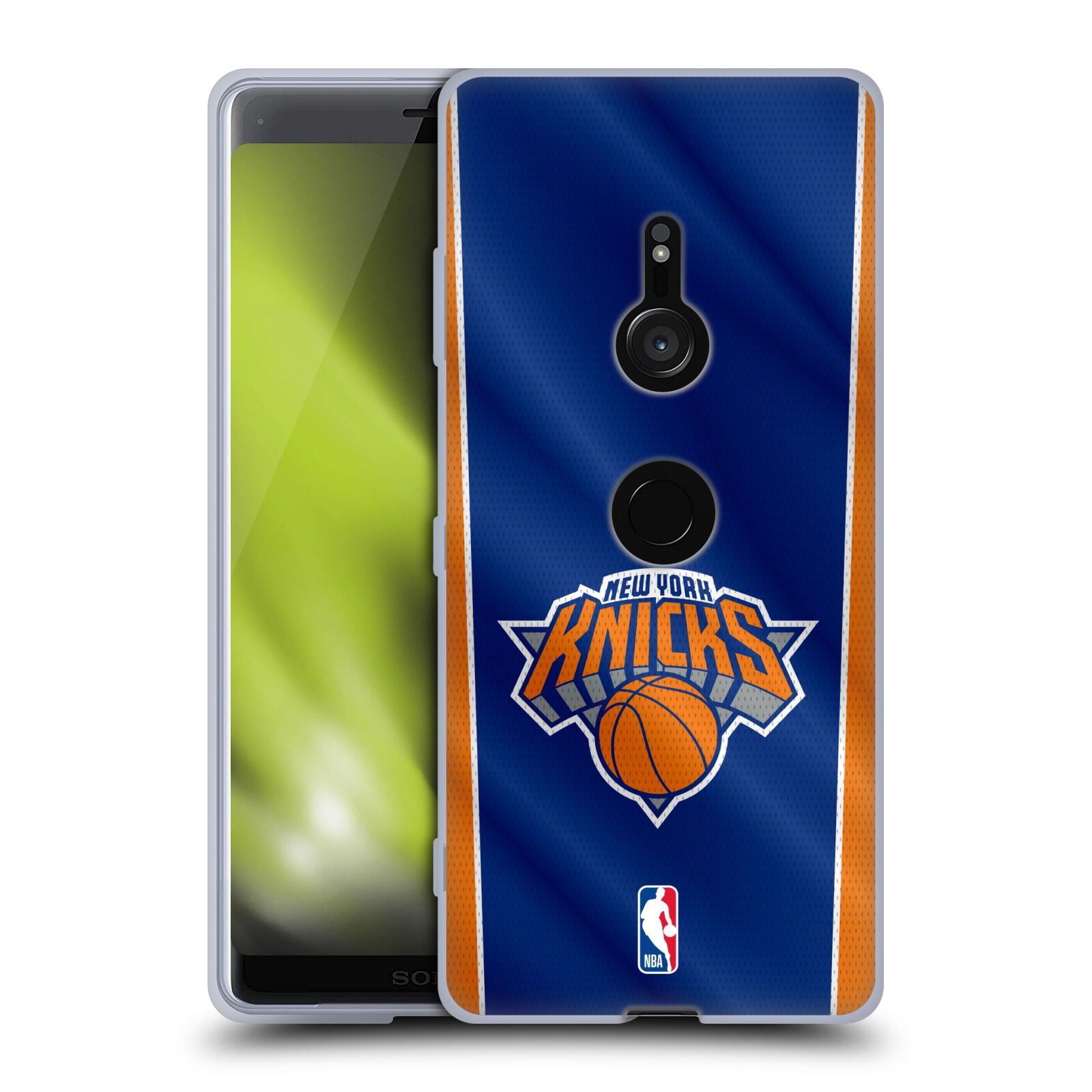 CUSTODIA GEL UFFICIALE NBA NEW YORK KNICKS PER TELEFONI SONY 1 - Foto 20 di 21