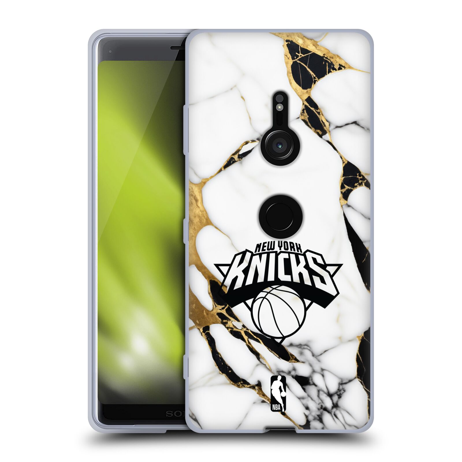 CUSTODIA GEL UFFICIALE NBA NEW YORK KNICKS PER TELEFONI SONY 1 - Foto 21 di 21