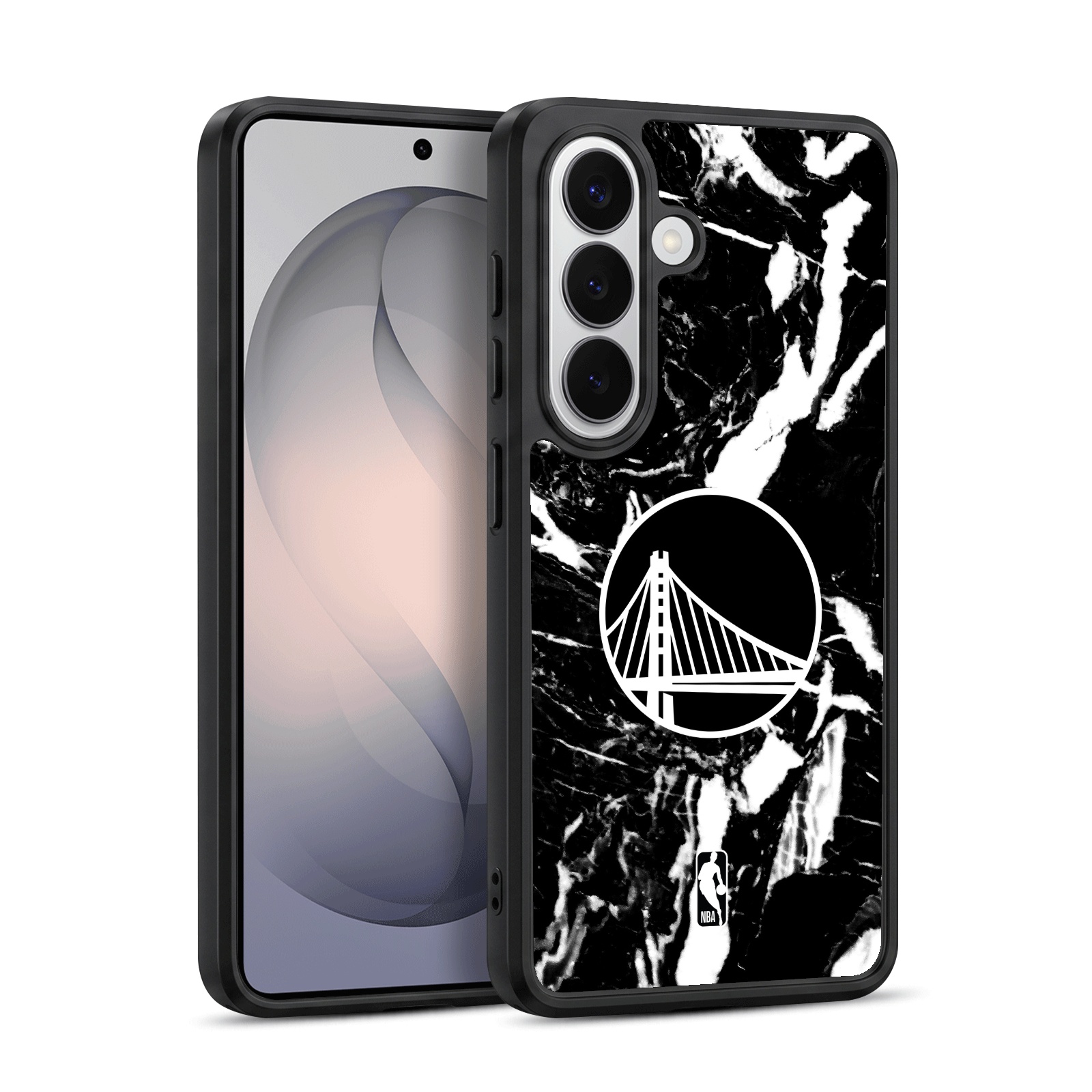 Black Marble Hard MagSafe Case for Galaxy S26