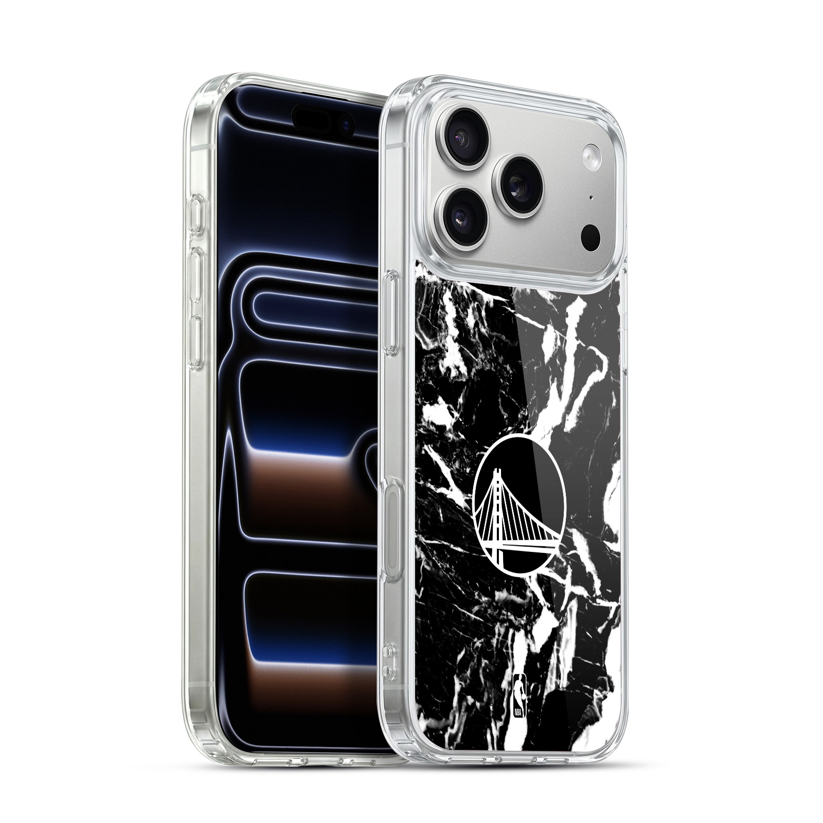 Black Marble Hybrid MagSafe Case for iPhone 17 Pro Max