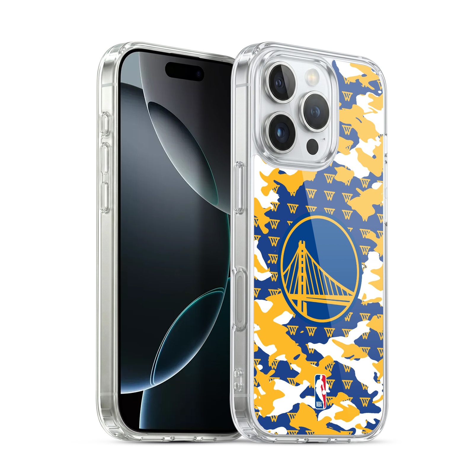 Camouflage Hybrid MagSafe Case for iPhone 16 Pro