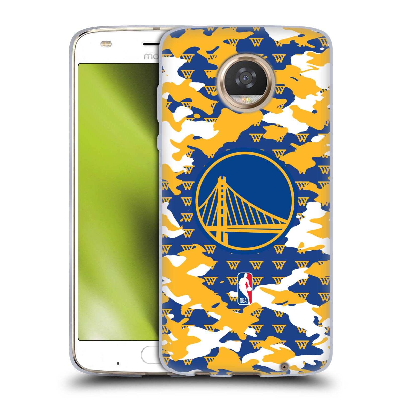 CUSTODIA GEL UFFICIALE NBA GOLDEN STATE WARRIORS PER TELEFONI MOTOROLA - Foto 9 di 21
