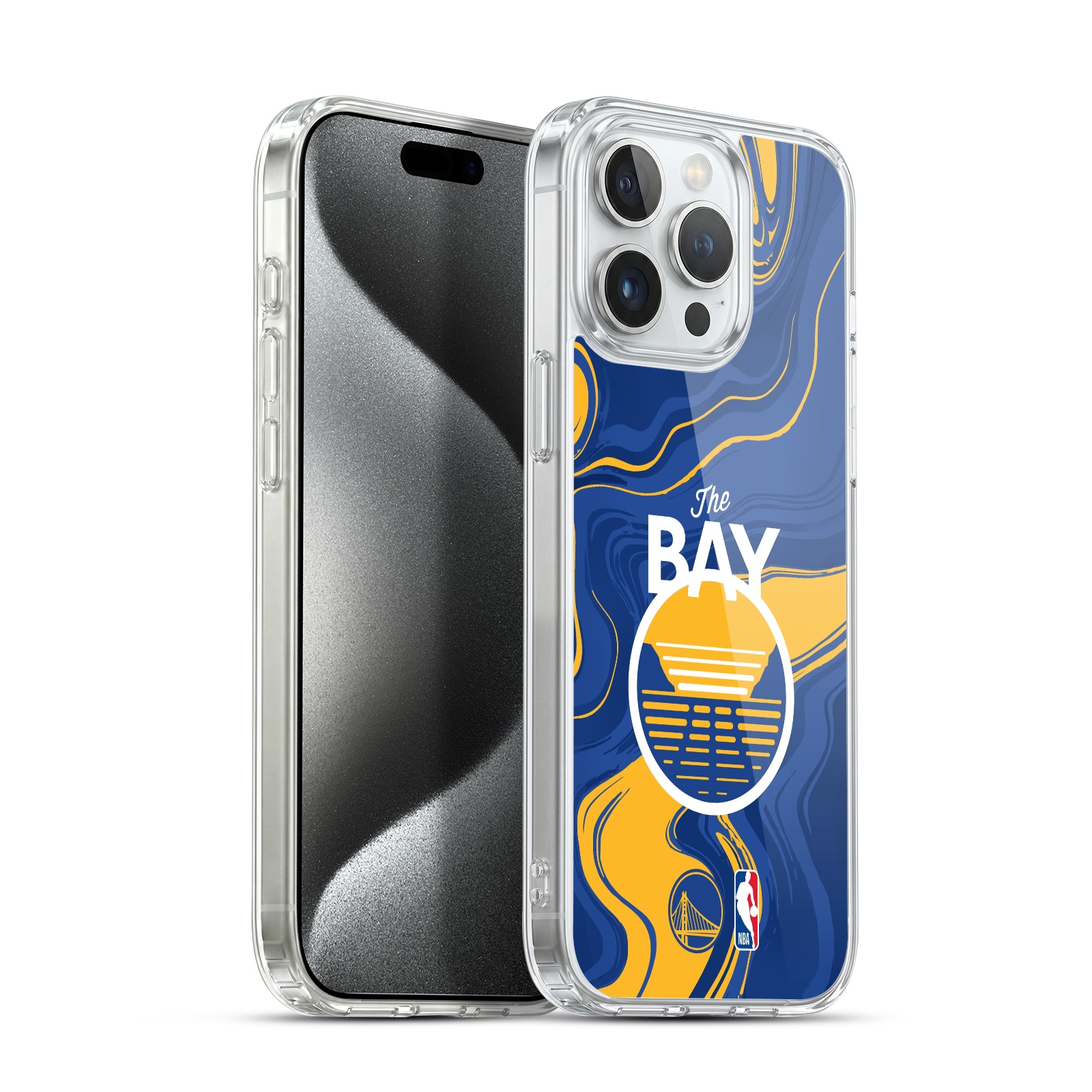Marble Agates Hybrid MagSafe Case for iPhone 15 Pro Max