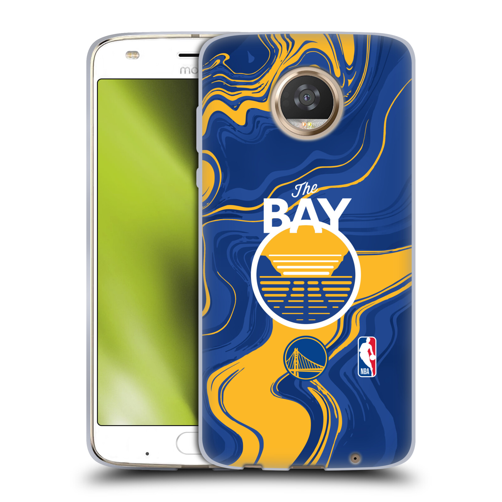 CUSTODIA GEL UFFICIALE NBA GOLDEN STATE WARRIORS PER TELEFONI MOTOROLA - Foto 13 di 21