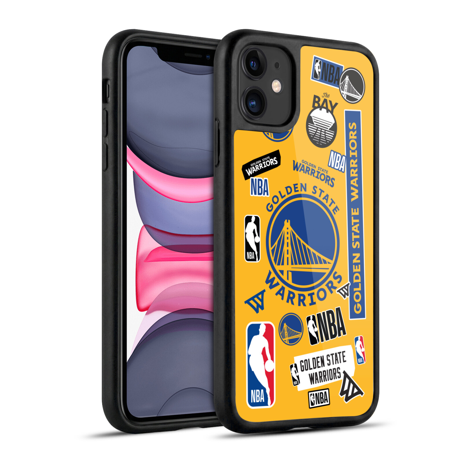 Sticker Collage Hard MagSafe Case for iPhone 11