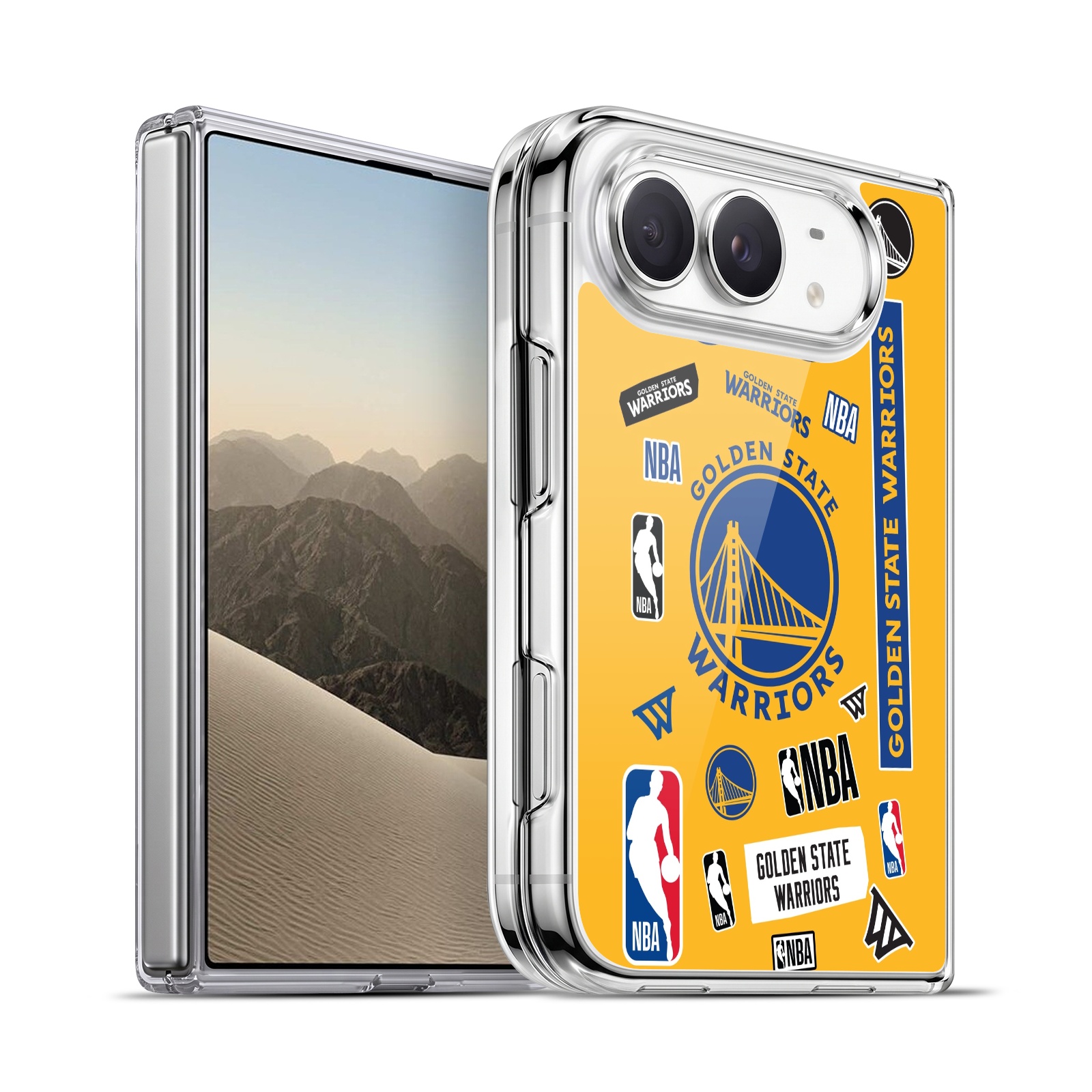Sticker Collage Hybrid MagSafe Case for iPhone Duo