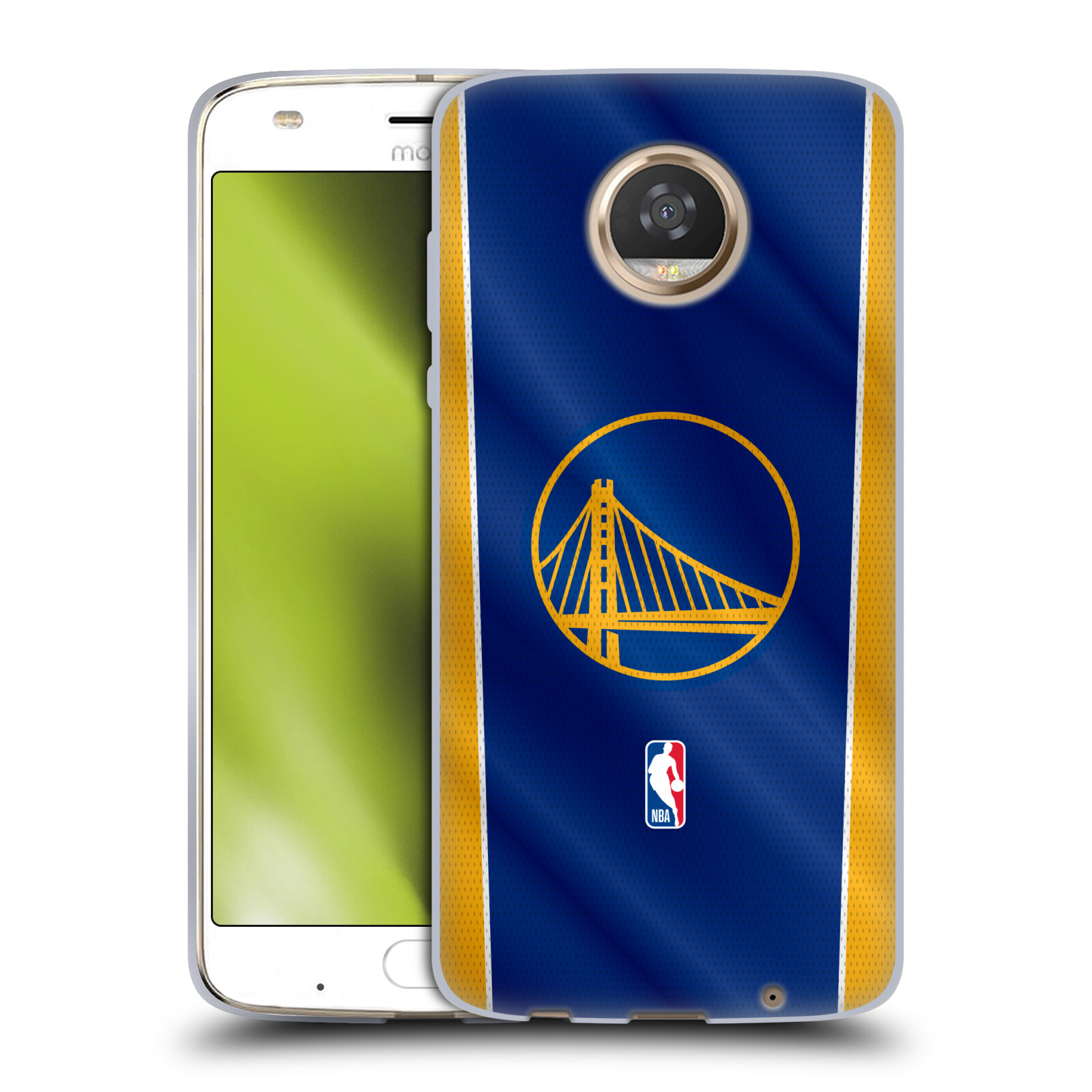 CUSTODIA GEL UFFICIALE NBA GOLDEN STATE WARRIORS PER TELEFONI MOTOROLA - Foto 20 di 21