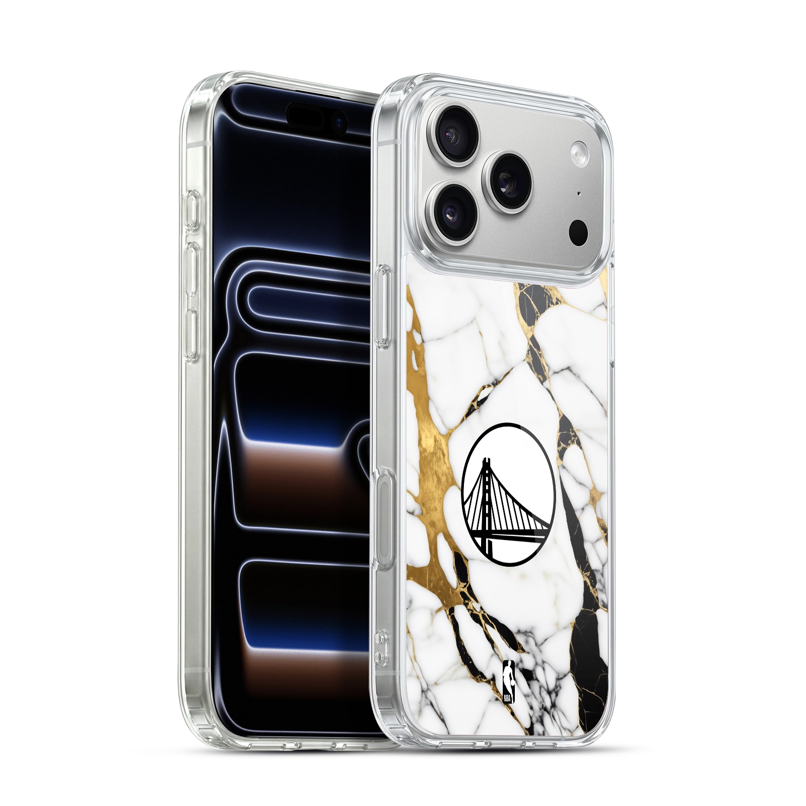 White Marble Hybrid MagSafe Case for iPhone 17 Pro Max