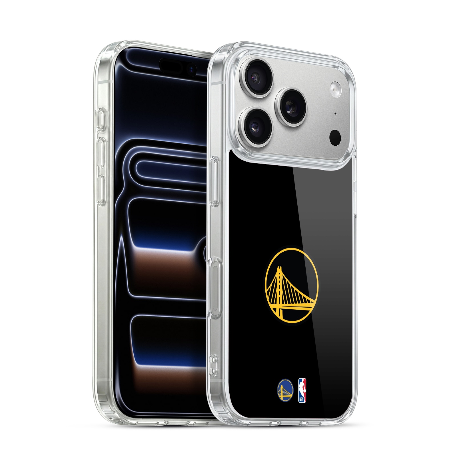 Black Design Hybrid MagSafe Case for iPhone 17 Pro