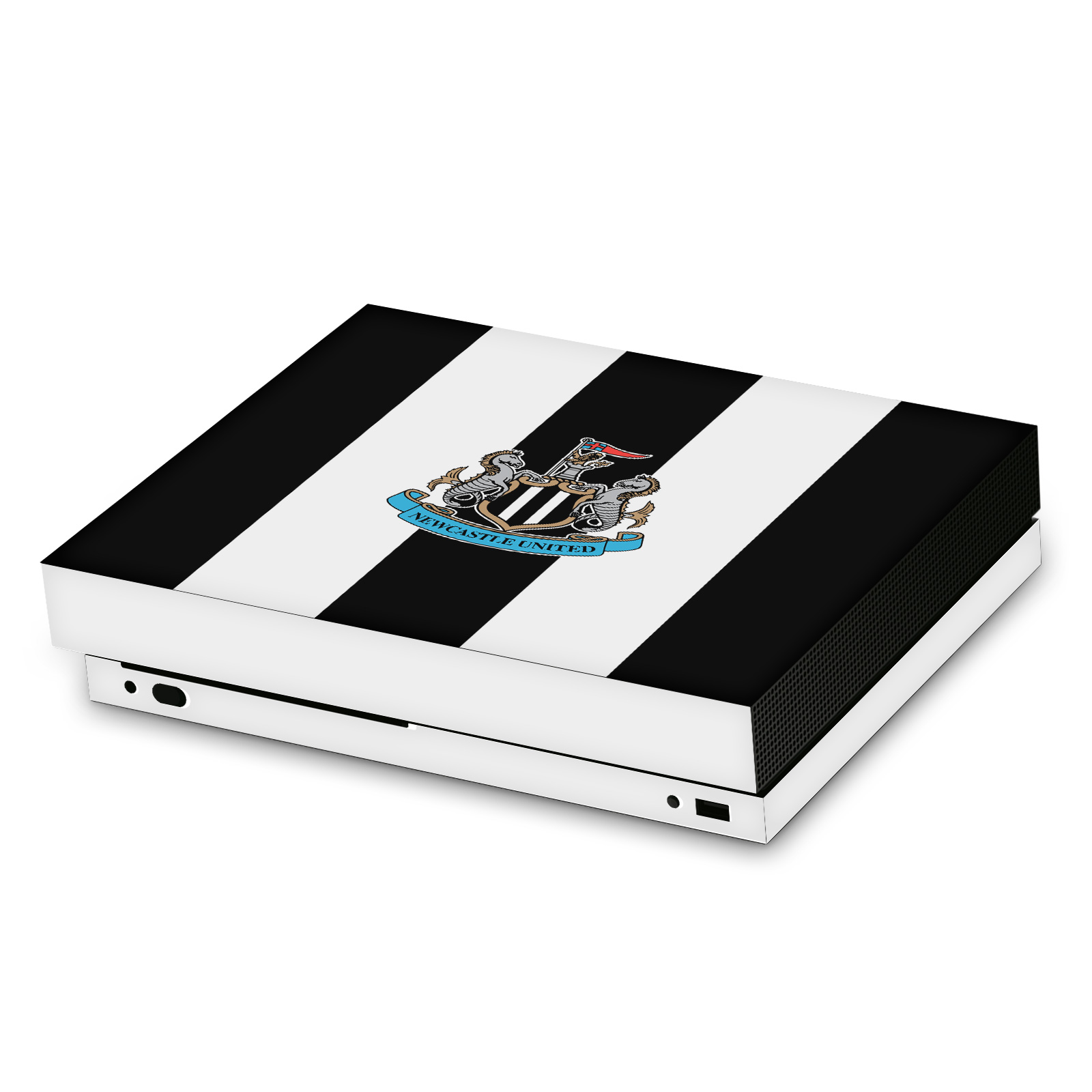 OFFICIAL NEWCASTLE UNITED FC 2024/25 CREST KIT VINYL SKIN FOR XBOX ONE X CONSOLE - Picture 10 of 10