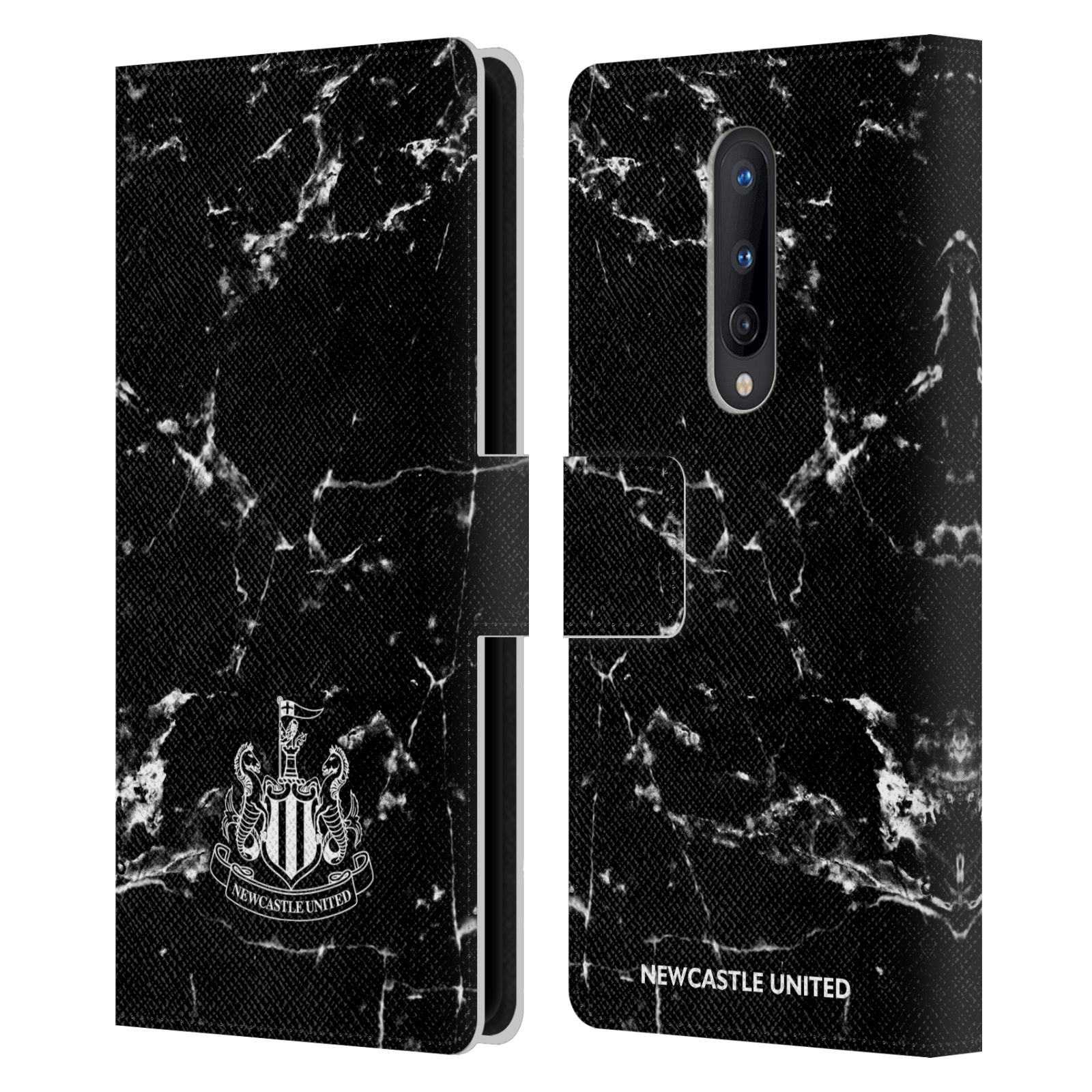 NEWCASTLE UNITED FOOTBALL CLUB CREST LEATHER BOOK WALLET CASE FOR ONEPLUS PHONES - Picture 7 of 9