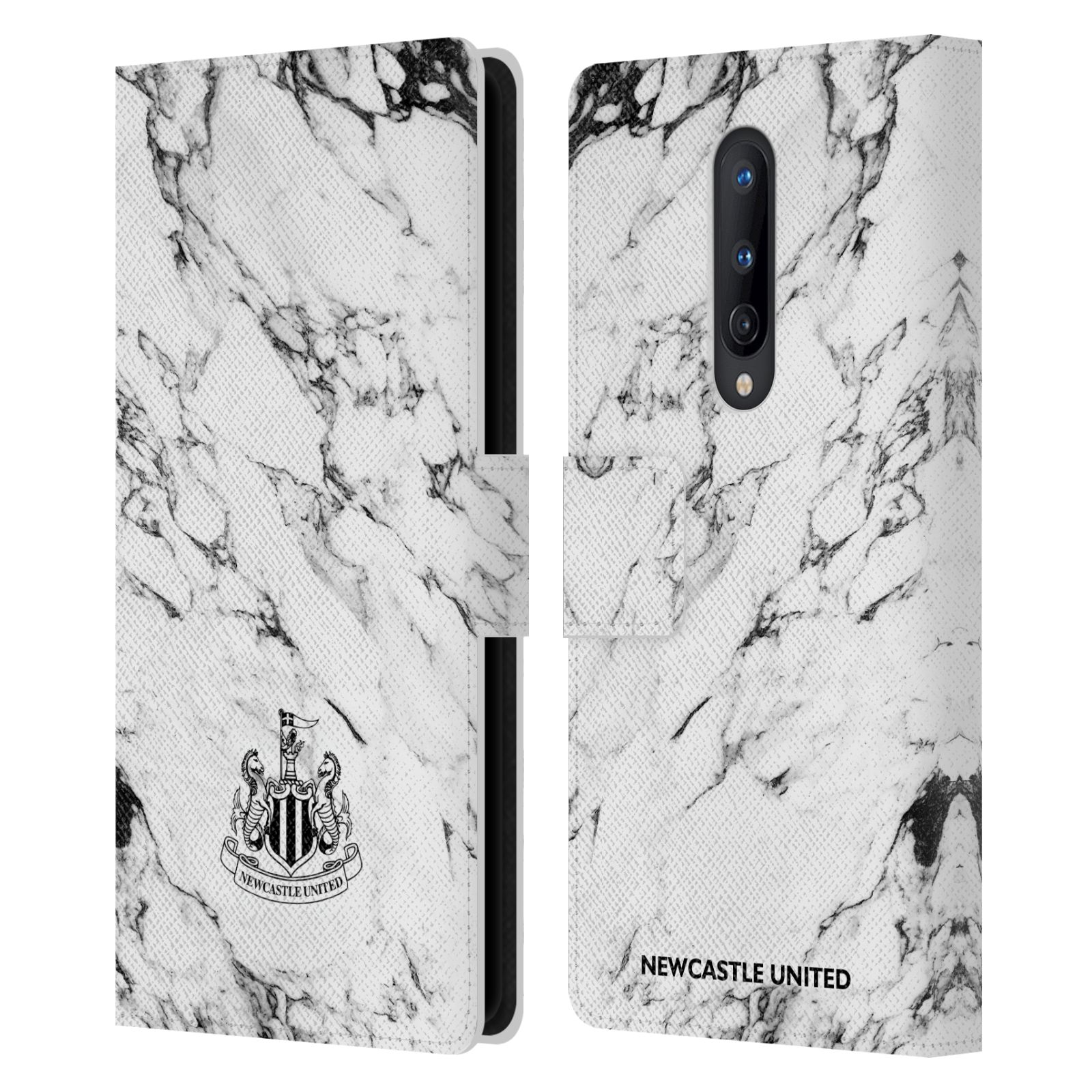NEWCASTLE UNITED FOOTBALL CLUB CREST LEATHER BOOK WALLET CASE FOR ONEPLUS PHONES - Picture 9 of 9