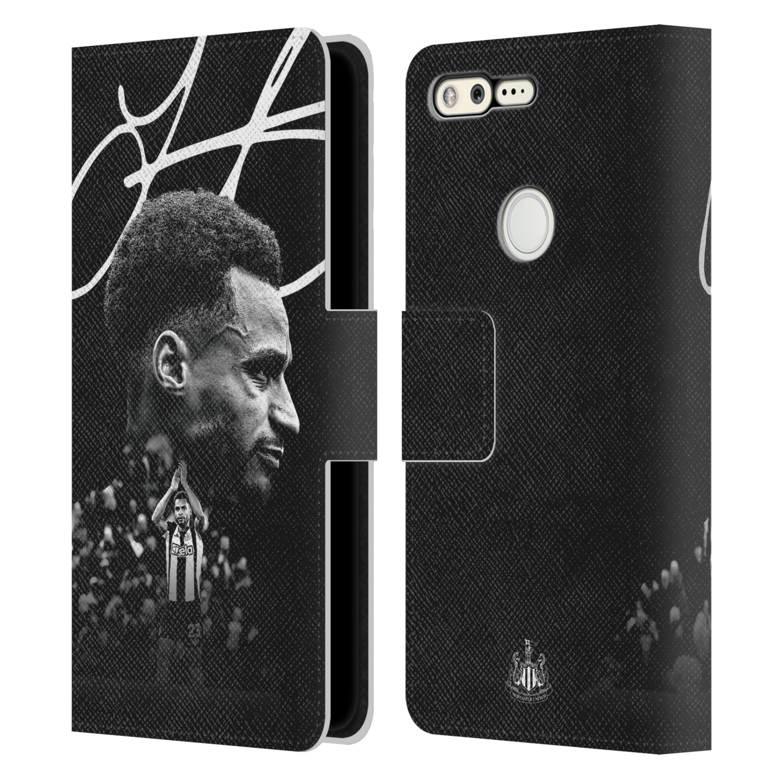 OFFICIAL NEWCASTLE UNITED FC 2024/25 FIRST TEAM LEATHER BOOK CASE GOOGLE PHONES - 第 12/15 張圖片