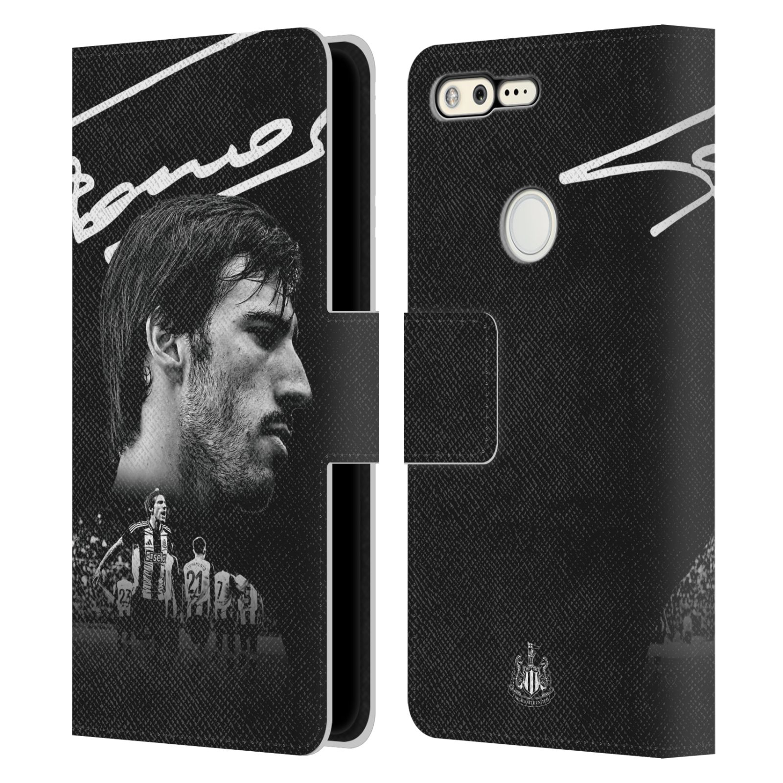 OFFICIAL NEWCASTLE UNITED FC 2024/25 FIRST TEAM LEATHER BOOK CASE GOOGLE PHONES - 第 15/15 張圖片