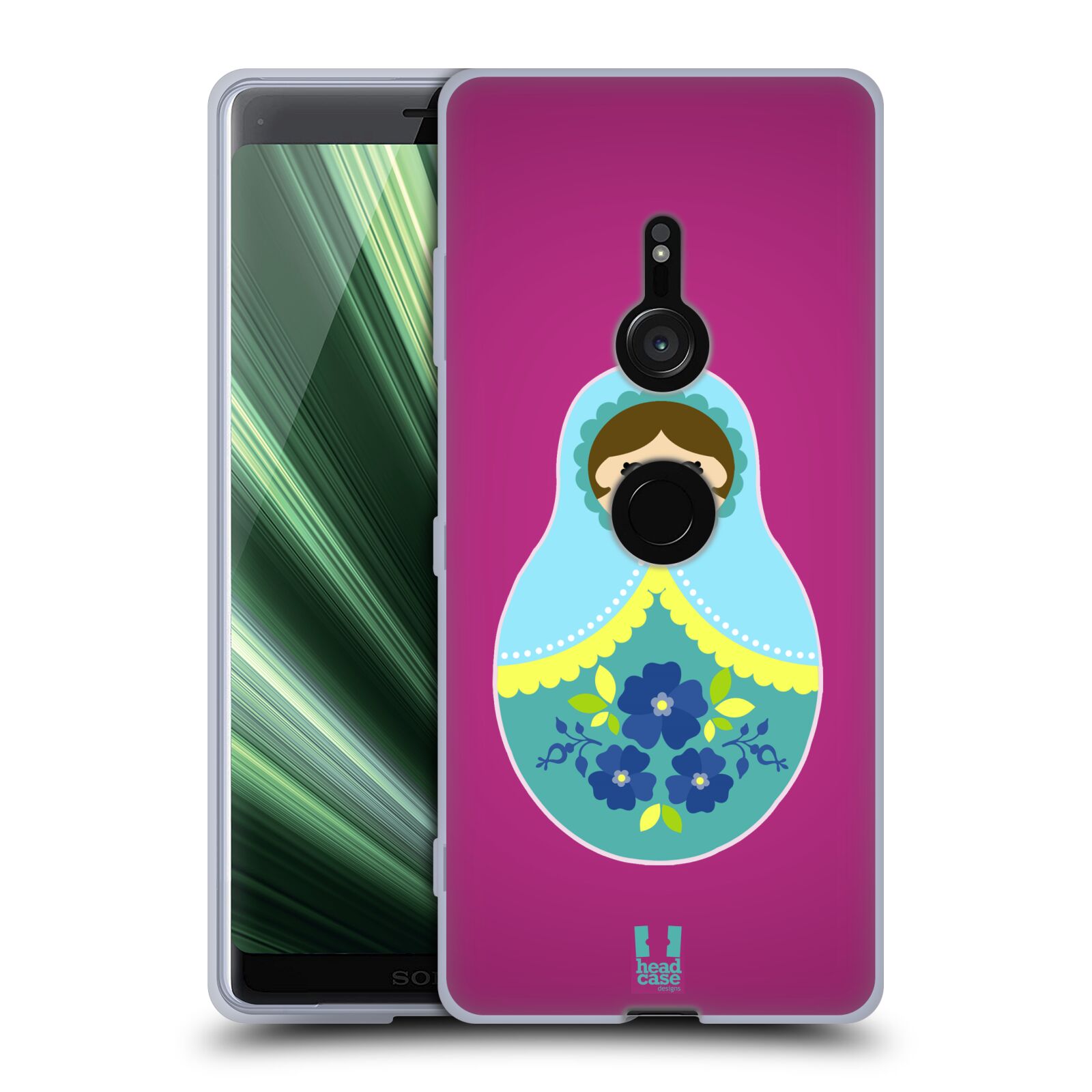 HEAD CASE DESIGNS NESTING DOLLS SOFT GEL CASE FOR SONY PHONES 1 - Picture 11 of 12