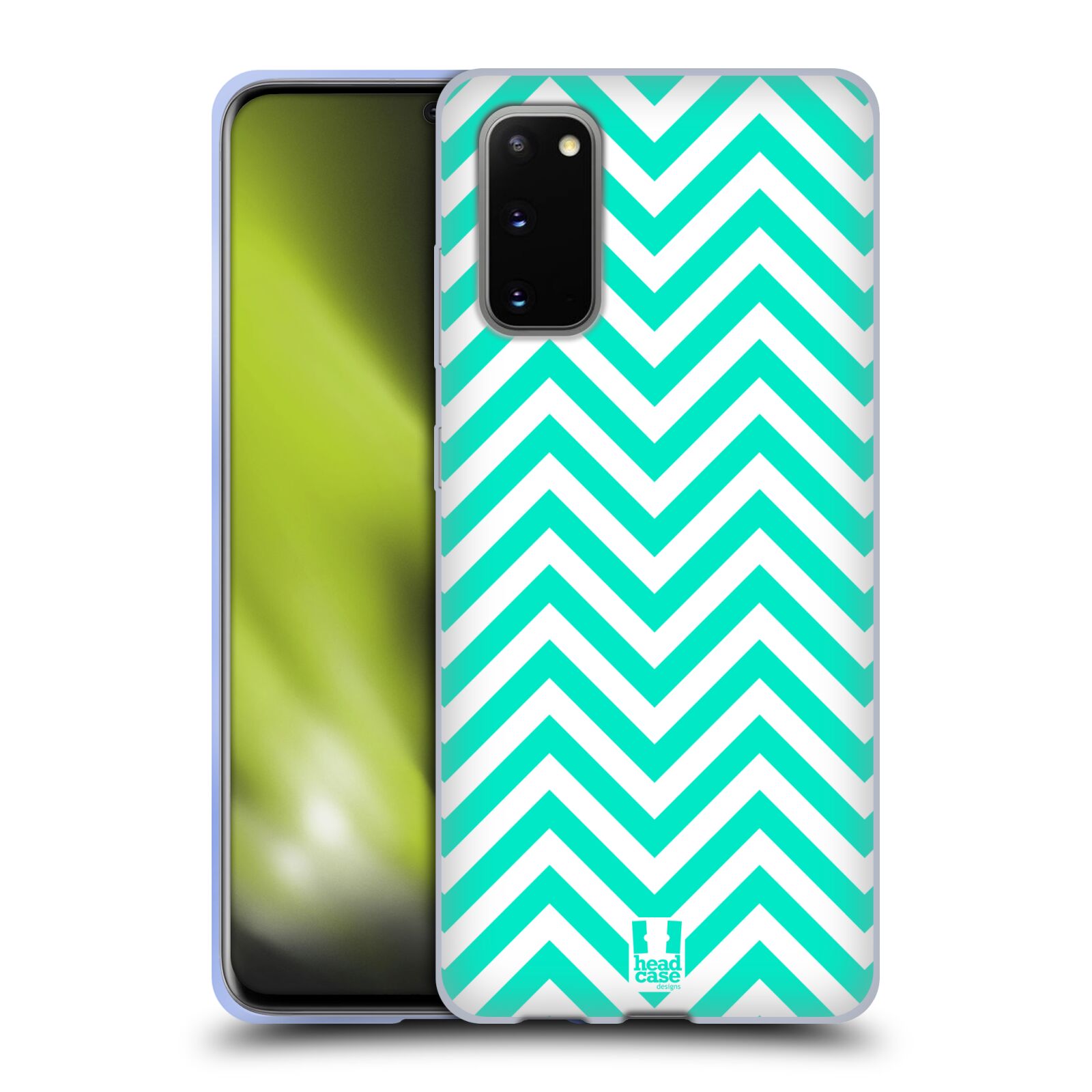 HEAD CASE DESIGNS NEON ZIGZAG SOFT GEL CASE FOR SAMSUNG PHONES 1 - Picture 18 of 19