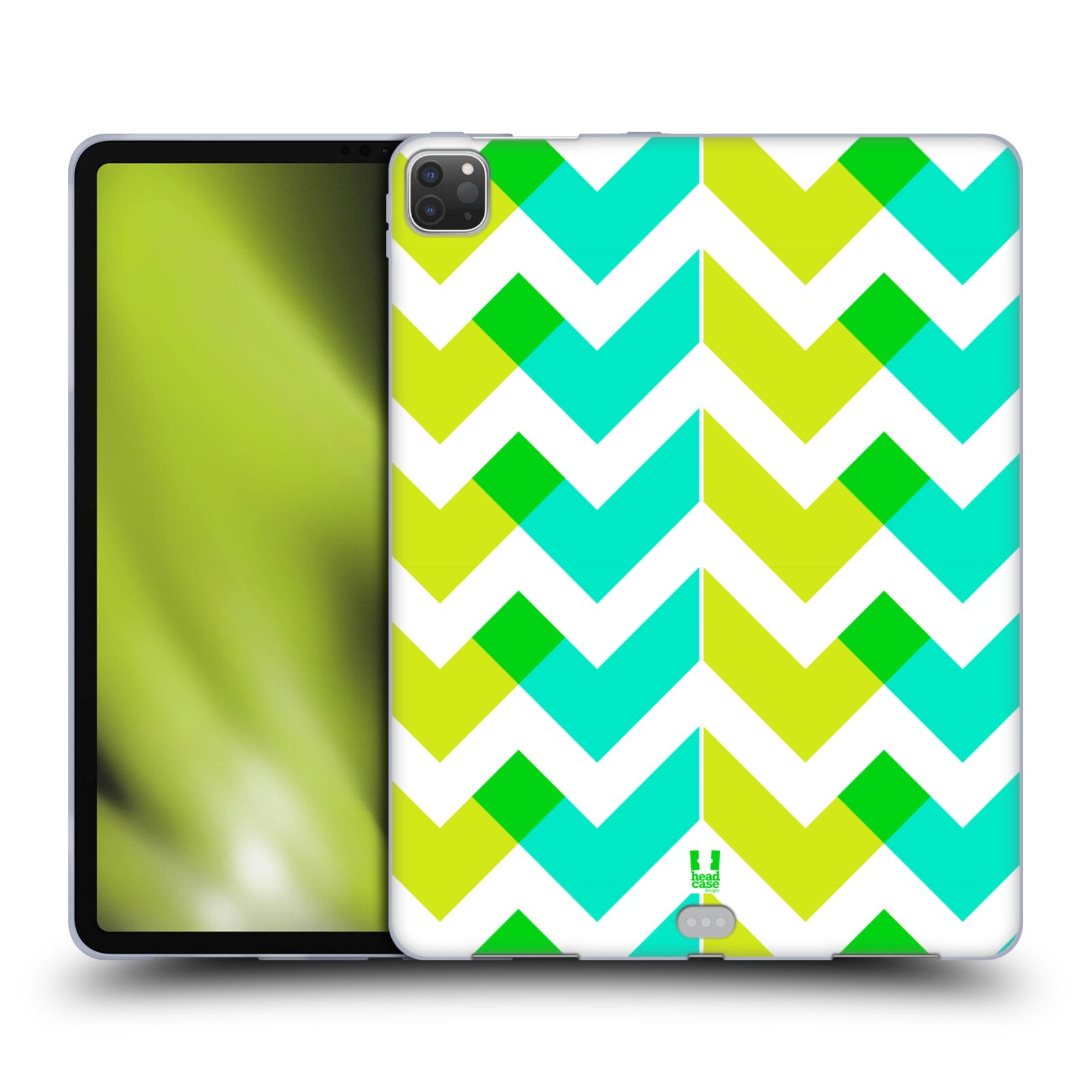 HEAD CASE DESIGNS NEON ZIGZAG SOFT GEL CASE FOR APPLE SAMSUNG KINDLE - Picture 10 of 19
