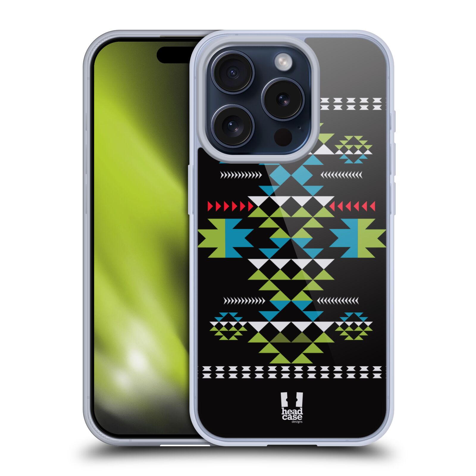 FUNDA HEAD CASE DESIGNS CON DIBUJO DE GEL SUAVE NEO NAVAJO PARA TELÉFONOS iPHONE DE APPLE - Imagen 8 de 14