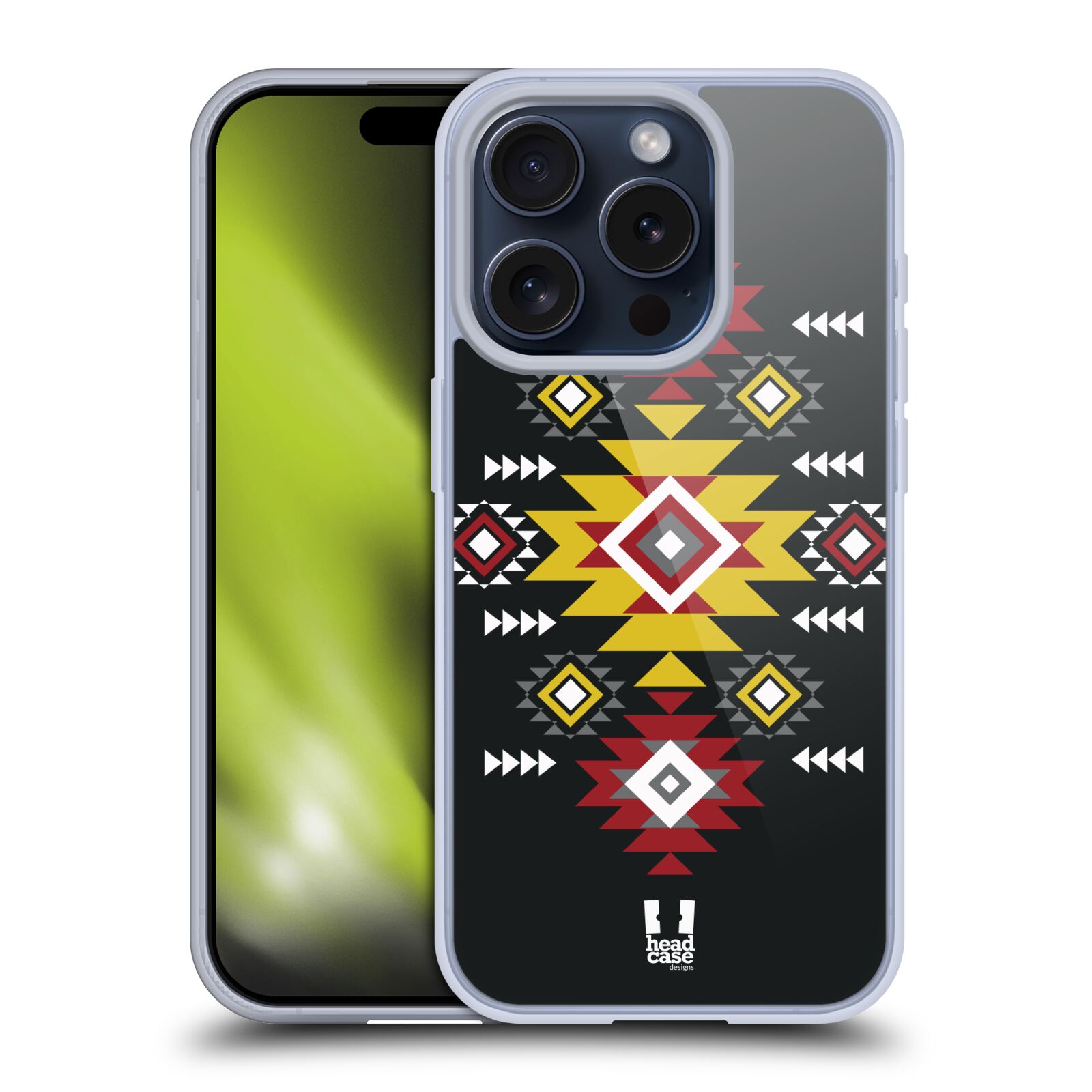 FUNDA HEAD CASE DESIGNS CON DIBUJO DE GEL SUAVE NEO NAVAJO PARA TELÉFONOS iPHONE DE APPLE - Imagen 10 de 14