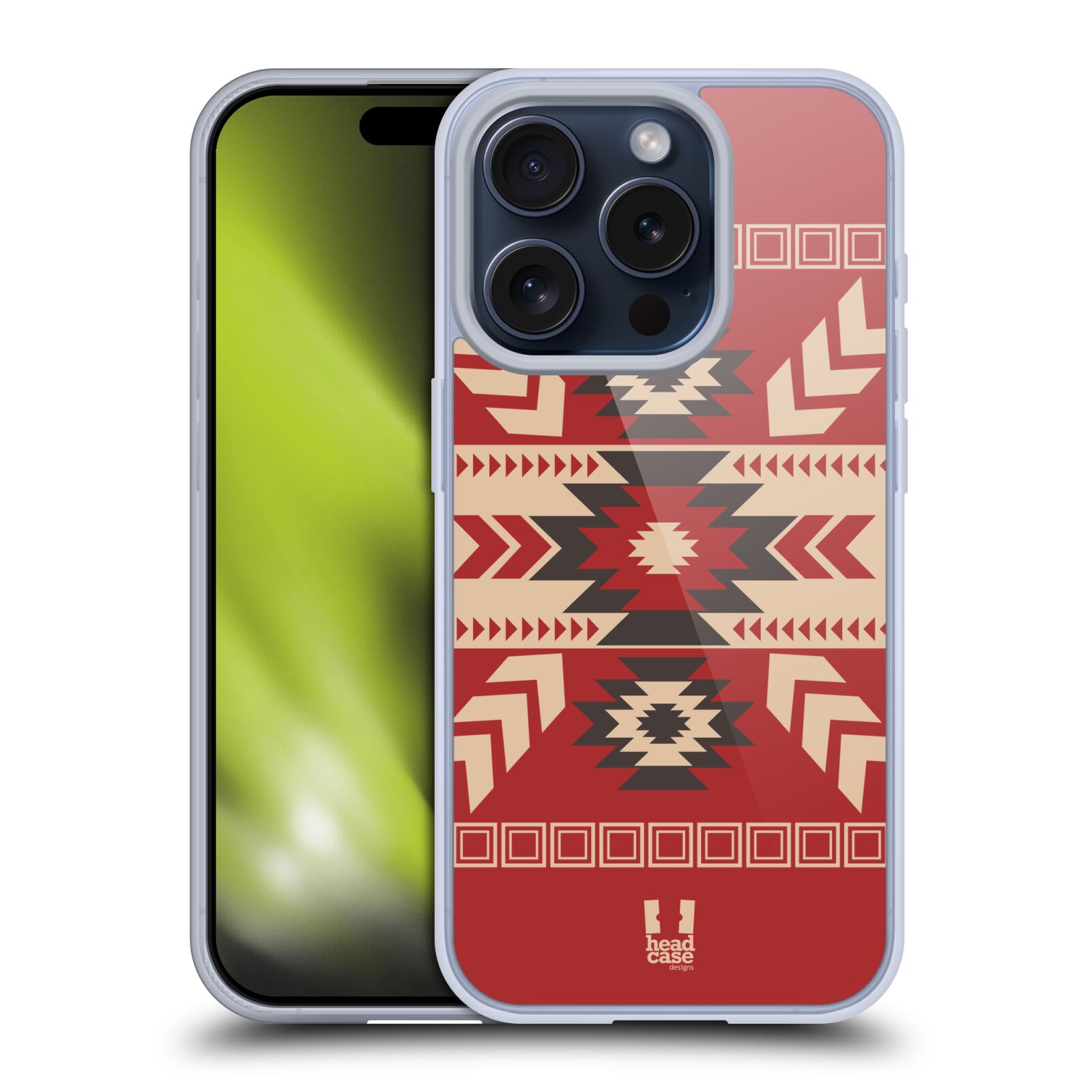 FUNDA HEAD CASE DESIGNS CON DIBUJO DE GEL SUAVE NEO NAVAJO PARA TELÉFONOS iPHONE DE APPLE - Imagen 12 de 14