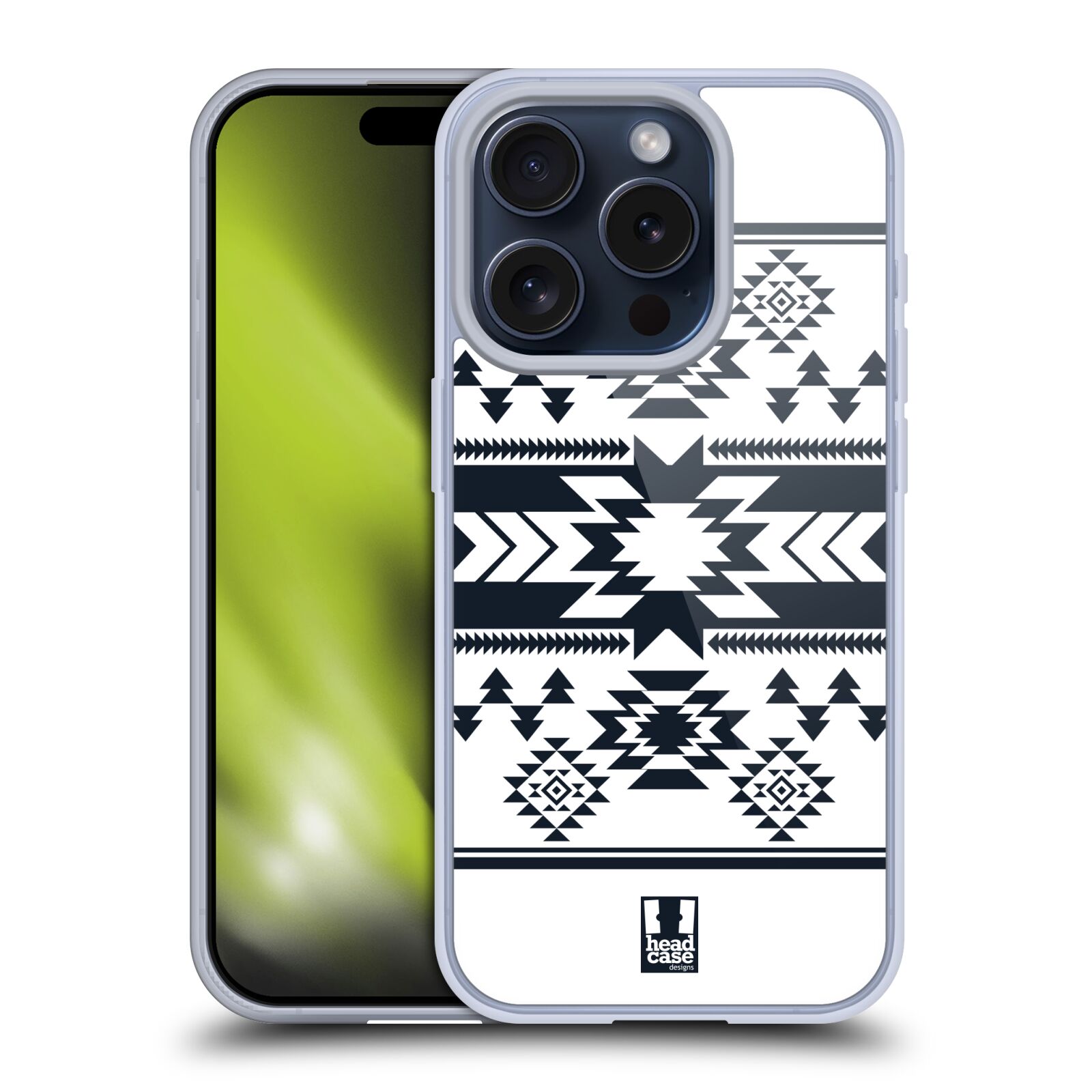 FUNDA HEAD CASE DESIGNS CON DIBUJO DE GEL SUAVE NEO NAVAJO PARA TELÉFONOS iPHONE DE APPLE - Imagen 14 de 14