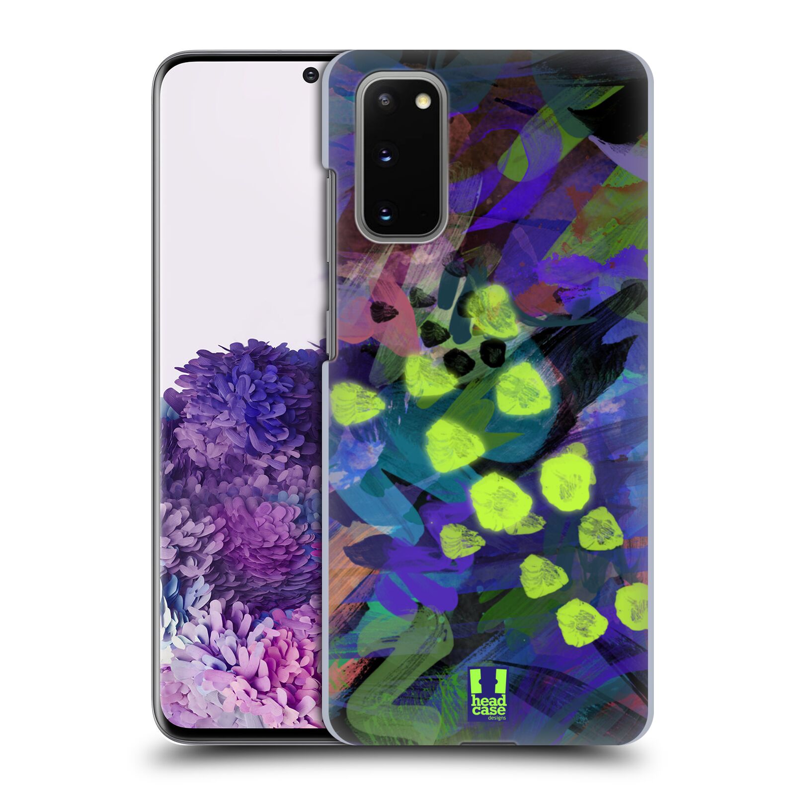 HEAD CASE DESIGNS NEON PATTERNS HARD BACK CASE FOR SAMSUNG PHONES 1 - Picture 8 of 14
