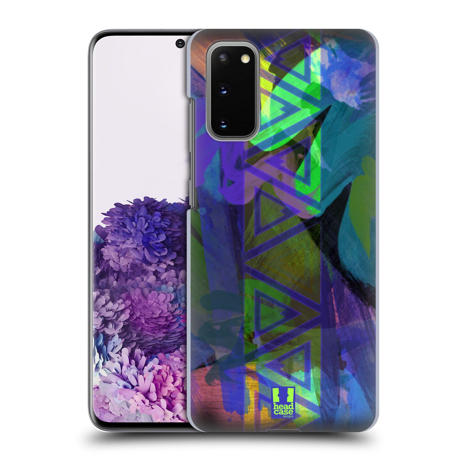 HEAD CASE DESIGNS NEON PATTERNS HARD BACK CASE FOR SAMSUNG PHONES 1 - Picture 13 of 14