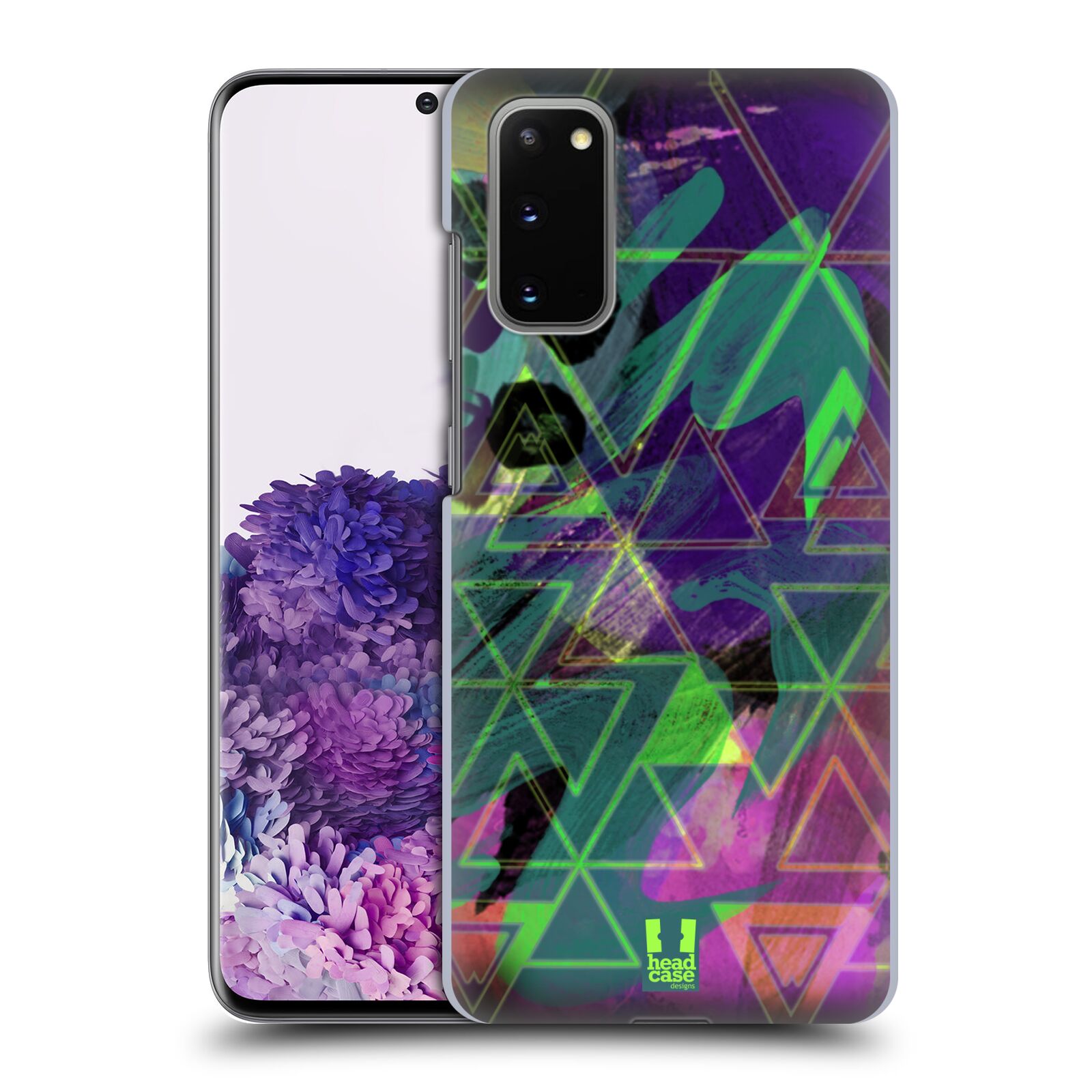 HEAD CASE DESIGNS NEON PATTERNS HARD BACK CASE FOR SAMSUNG PHONES 1 - Picture 11 of 14