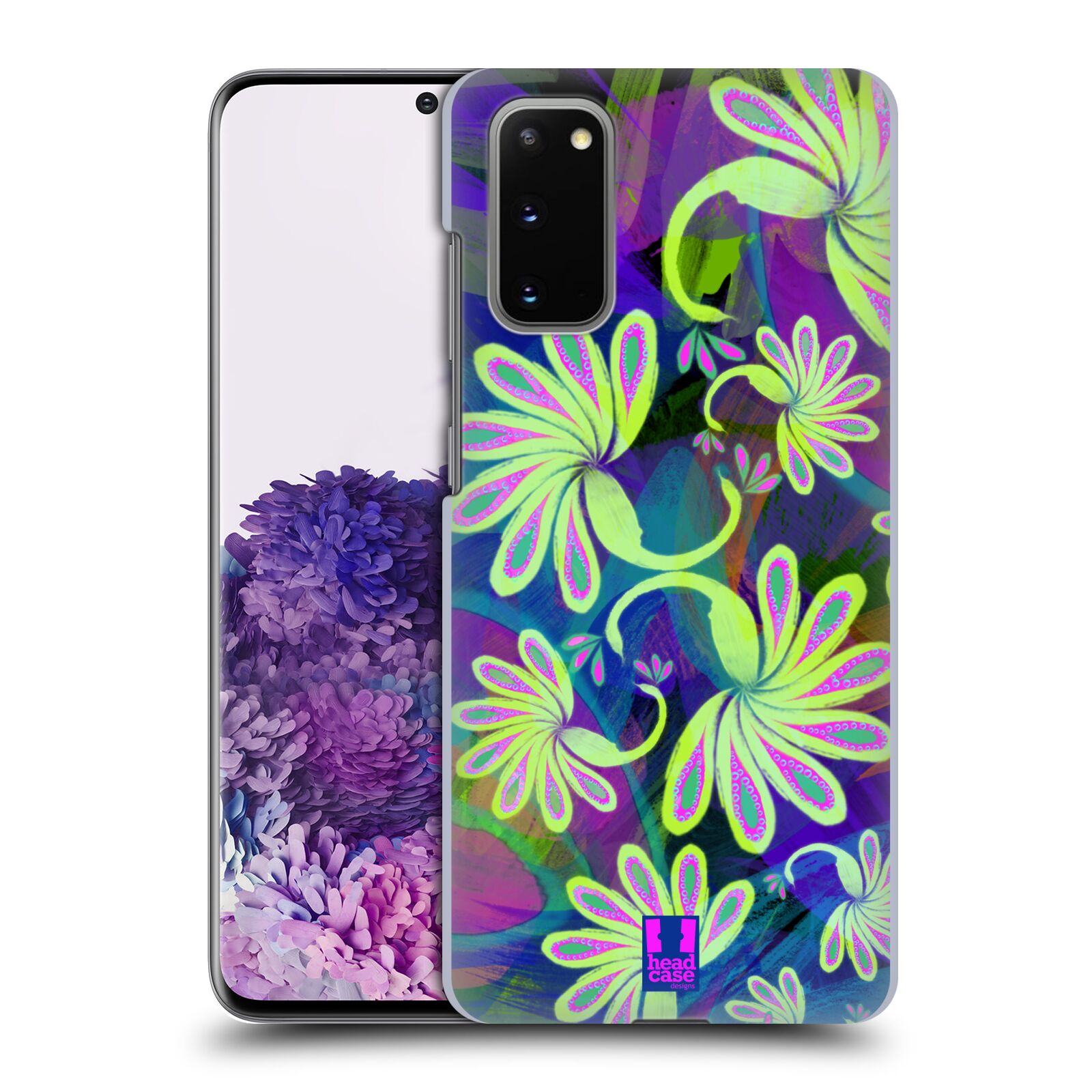 HEAD CASE DESIGNS NEON PATTERNS HARD BACK CASE FOR SAMSUNG PHONES 1 - Picture 12 of 14