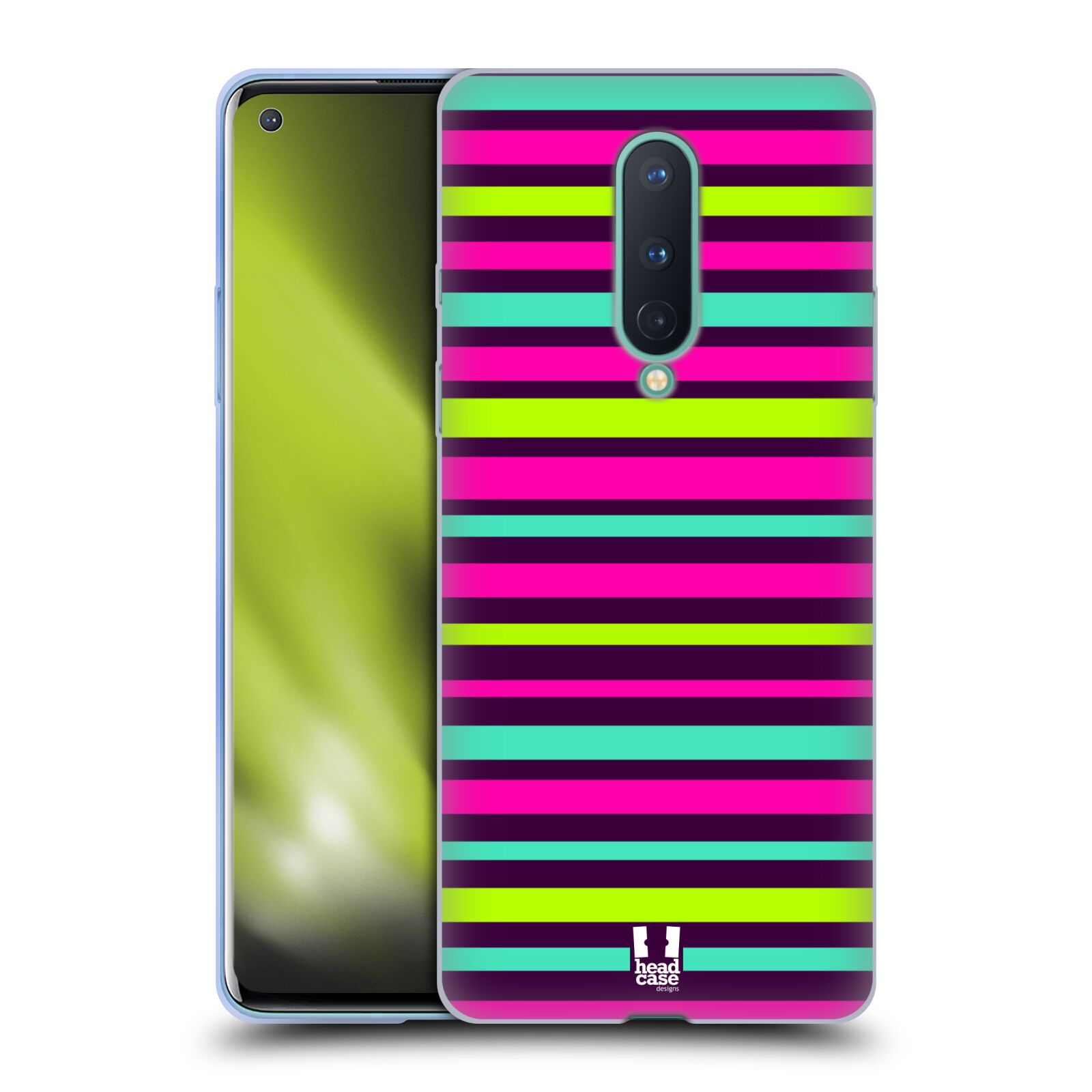 FUNDA HEAD CASE DESIGNS CON IMPRESIONES DE NEÓN GEL SUAVE PARA TELÉFONOS MÓVILES GOOGLE ONEPLUS - Imagen 11 de 12