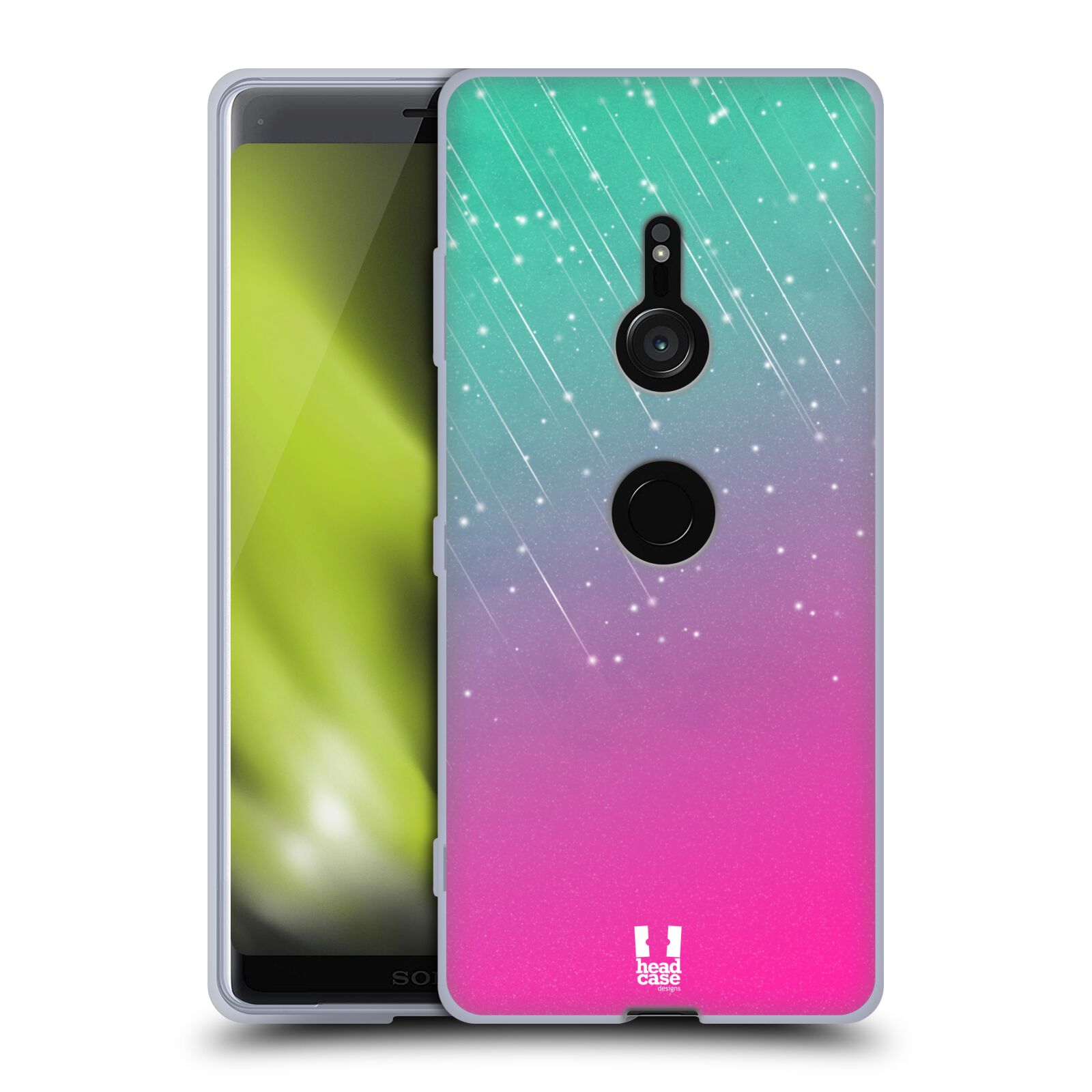FUNDA HEAD CASE DESIGNS CON DIBUJO DE NEÓN LLUVIA OMBRE GEL SUAVE PARA TELÉFONOS SONY 1 - Imagen 9 de 19