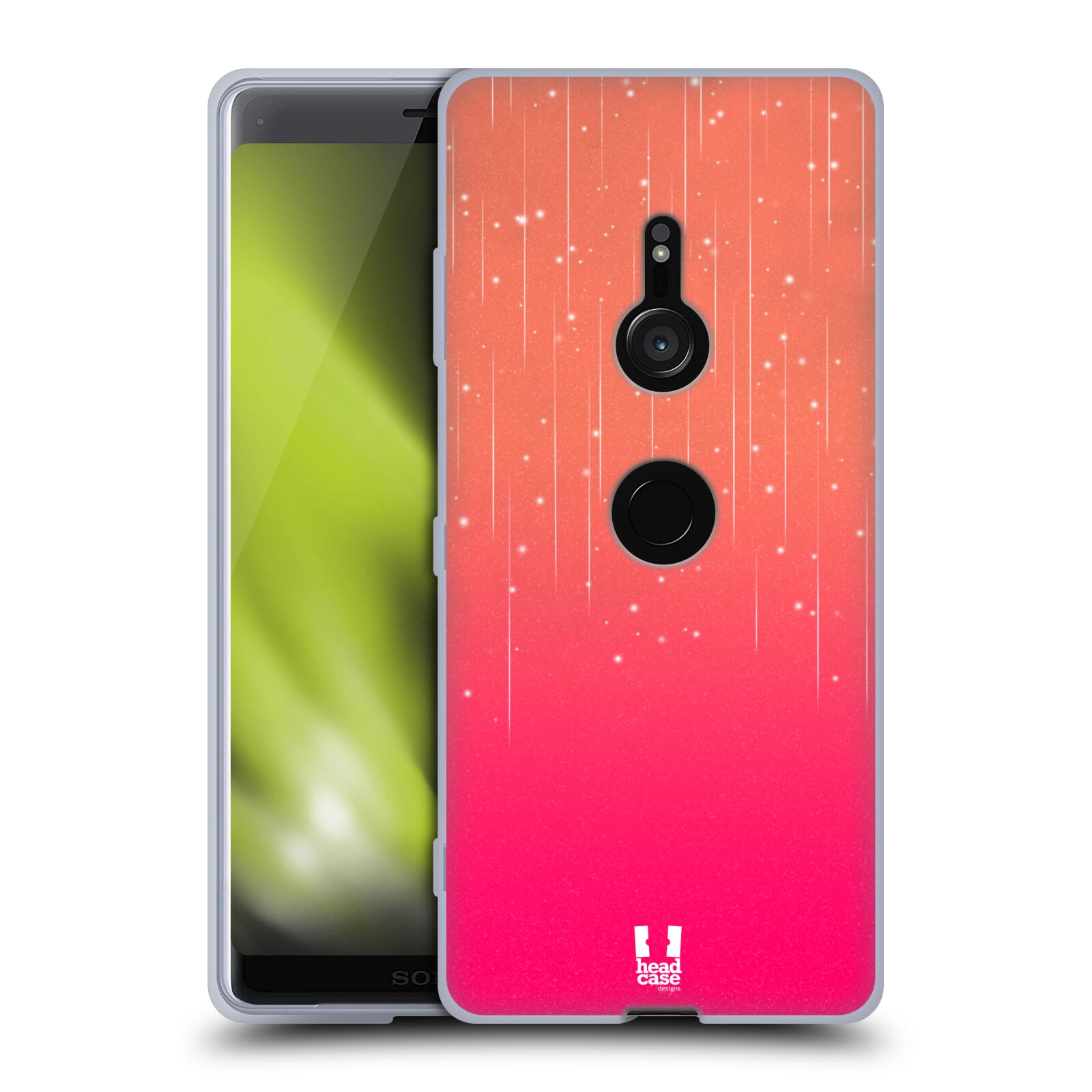 FUNDA HEAD CASE DESIGNS CON DIBUJO DE NEÓN LLUVIA OMBRE GEL SUAVE PARA TELÉFONOS SONY 1 - Imagen 11 de 19