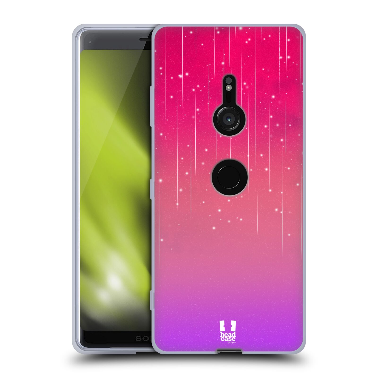 FUNDA HEAD CASE DESIGNS CON DIBUJO DE NEÓN LLUVIA OMBRE GEL SUAVE PARA TELÉFONOS SONY 1 - Imagen 14 de 19