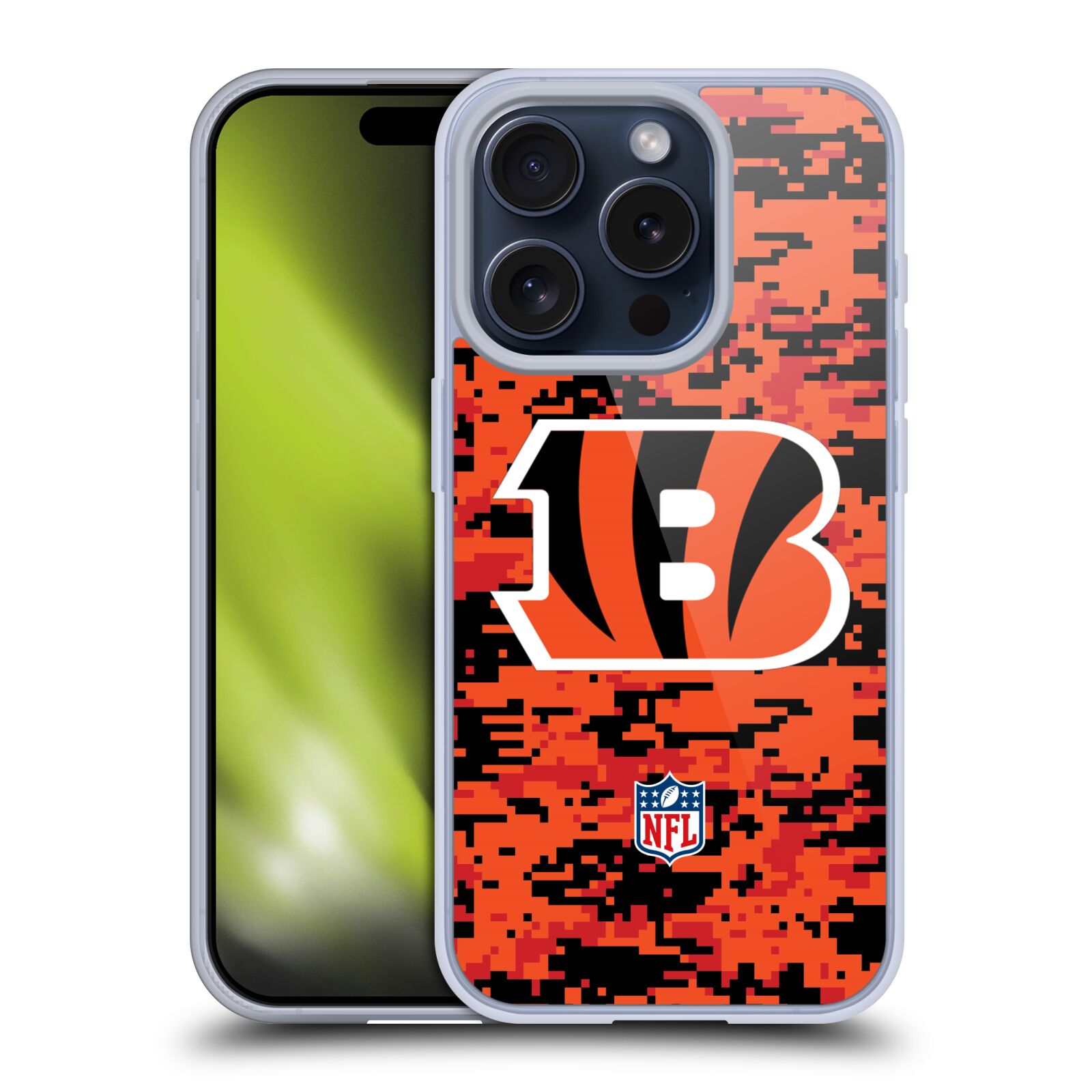 NFL CINCINNATI BENGALS GRAPHICS ÉTUI COQUE EN GEL POUR APPLE iPHONE TÉLÉPHONES - Photo 8 sur 11