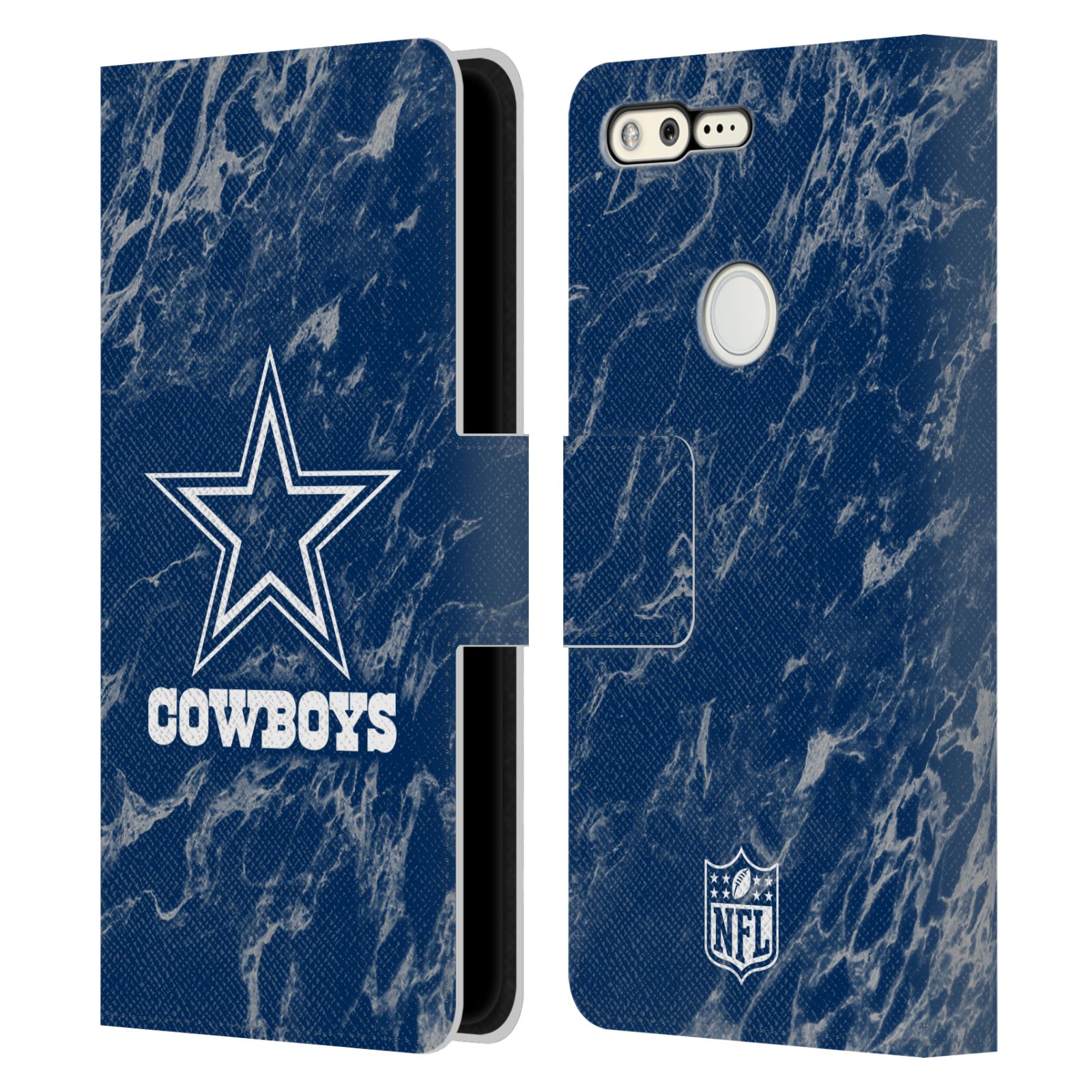 OFFICIAL NFL DALLAS COWBOYS GRAPHICS LEATHER BOOK WALLET CASE FOR GOOGLE PHONES - Picture 7 of 10