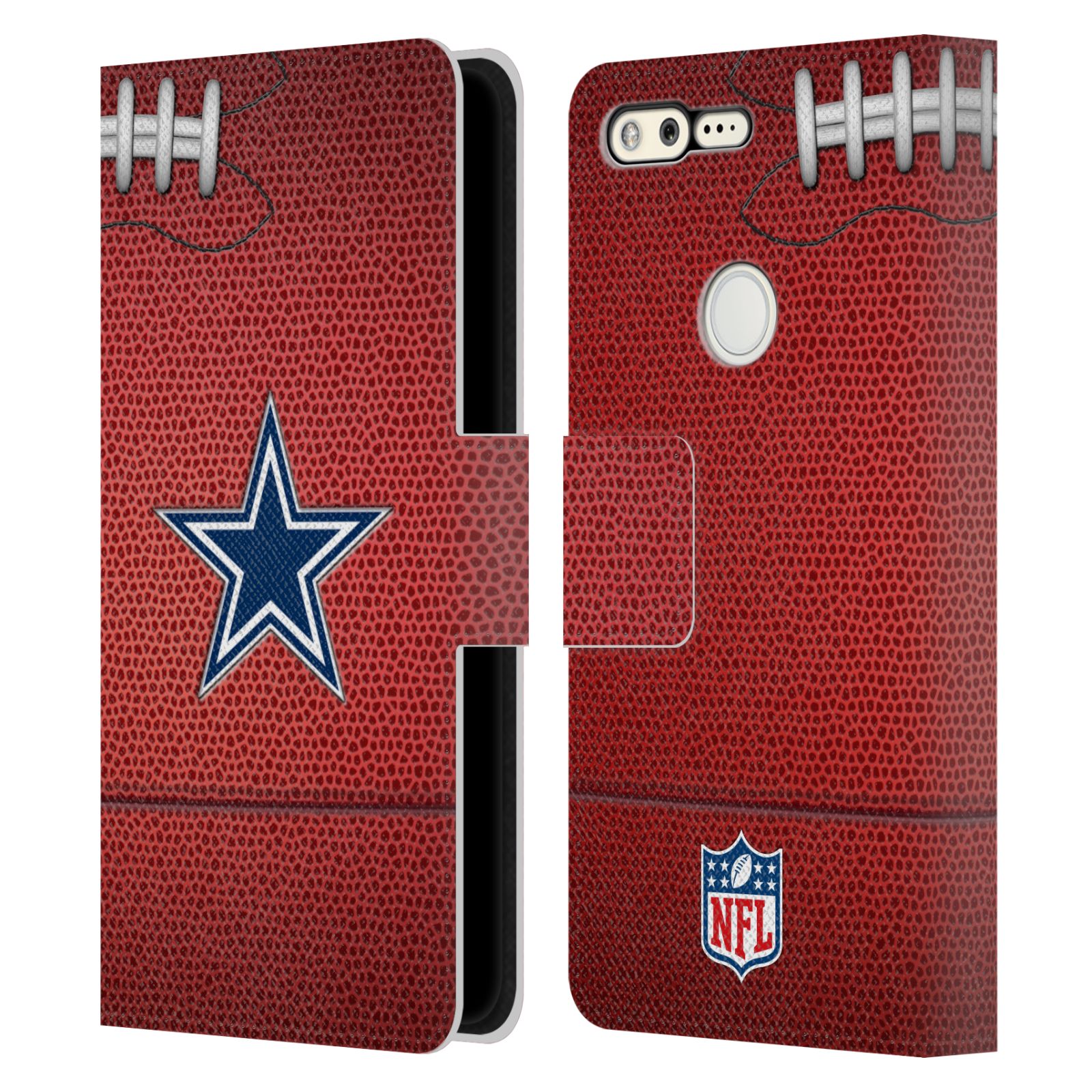 OFFICIAL NFL DALLAS COWBOYS GRAPHICS LEATHER BOOK WALLET CASE FOR GOOGLE PHONES - Picture 9 of 10