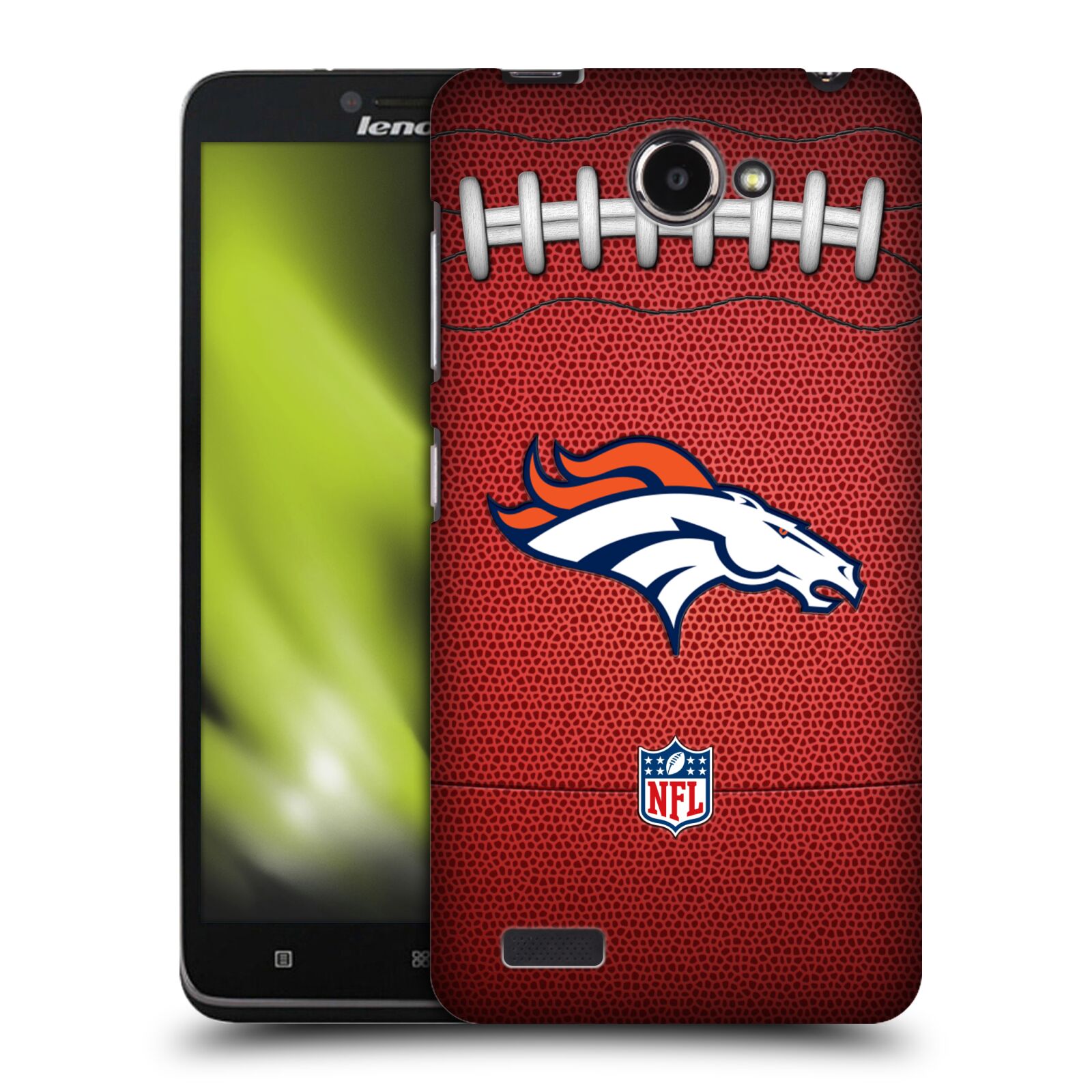 FUNDA TRASERA OFICIAL DE GRÁFICOS DENVER BRONCOS DE LA NFL PARA TELÉFONOS LENOVO - Imagen 10 de 11