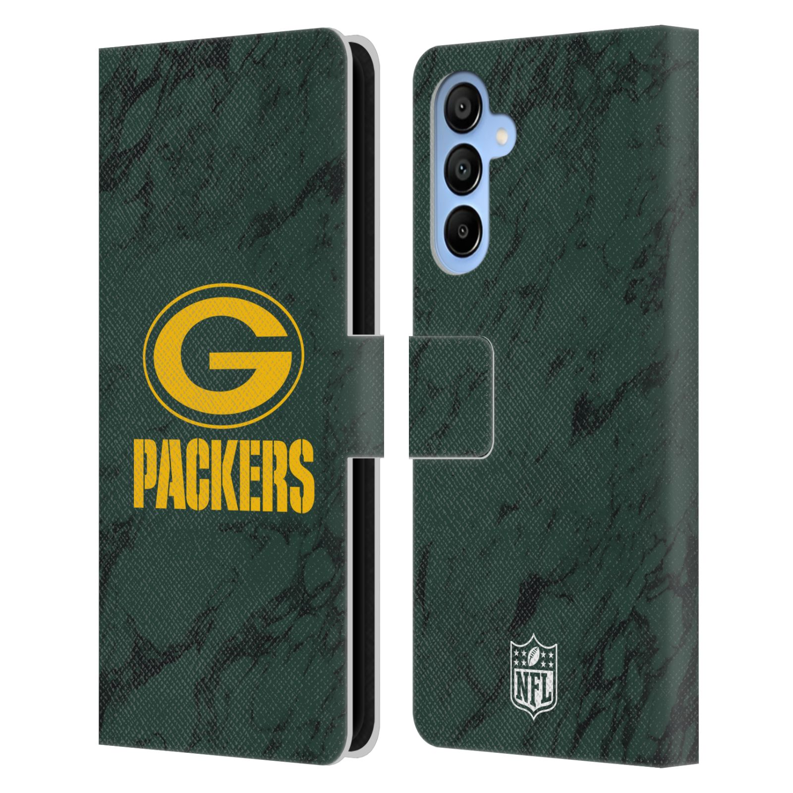 Coloured Marble Leather Wallet Case for Galaxy A16 5G