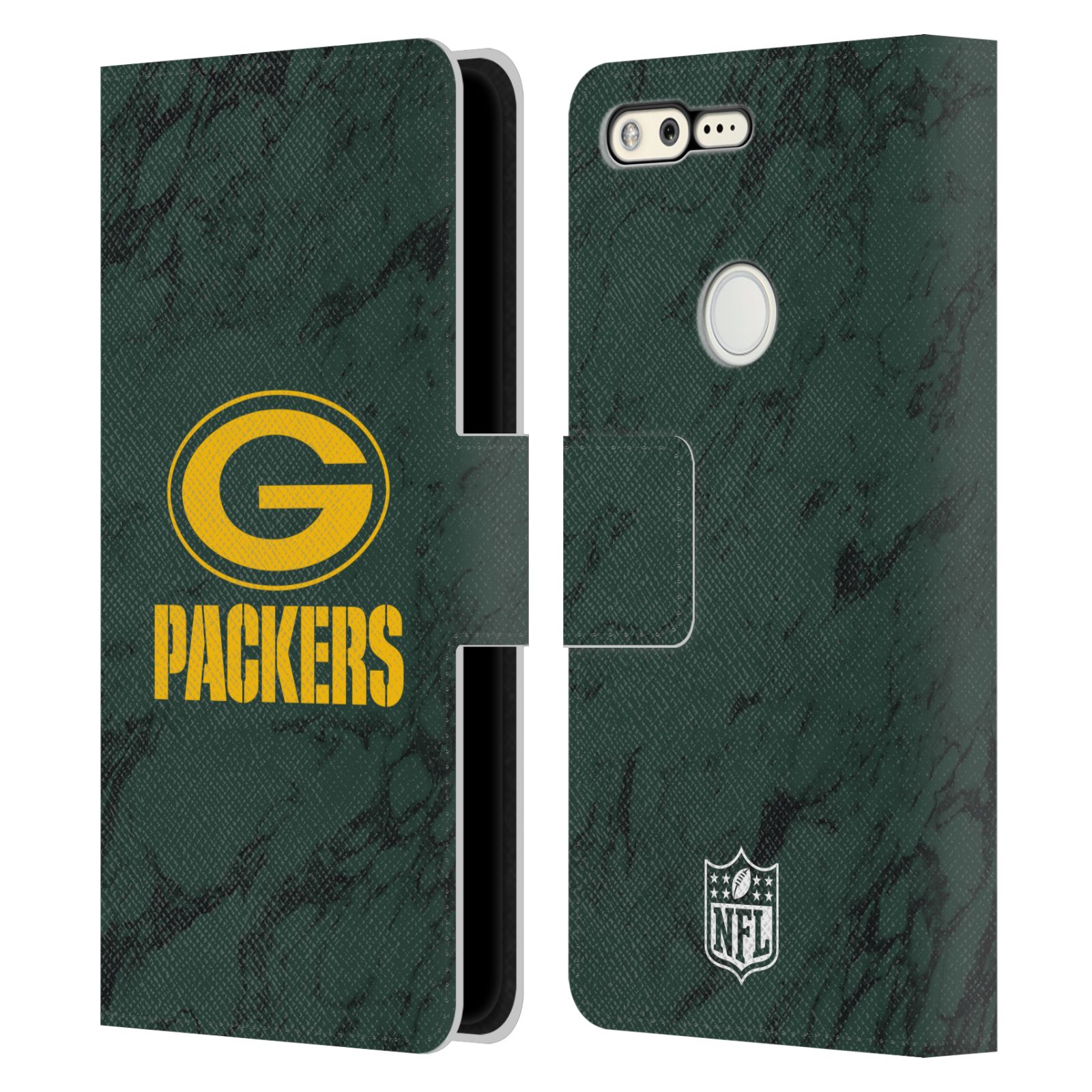 NFL GREEN BAY PACKERS GRAPHICS LEATHER BOOK WALLET CASE COVER FOR GOOGLE PHONES - 第 7/10 張圖片