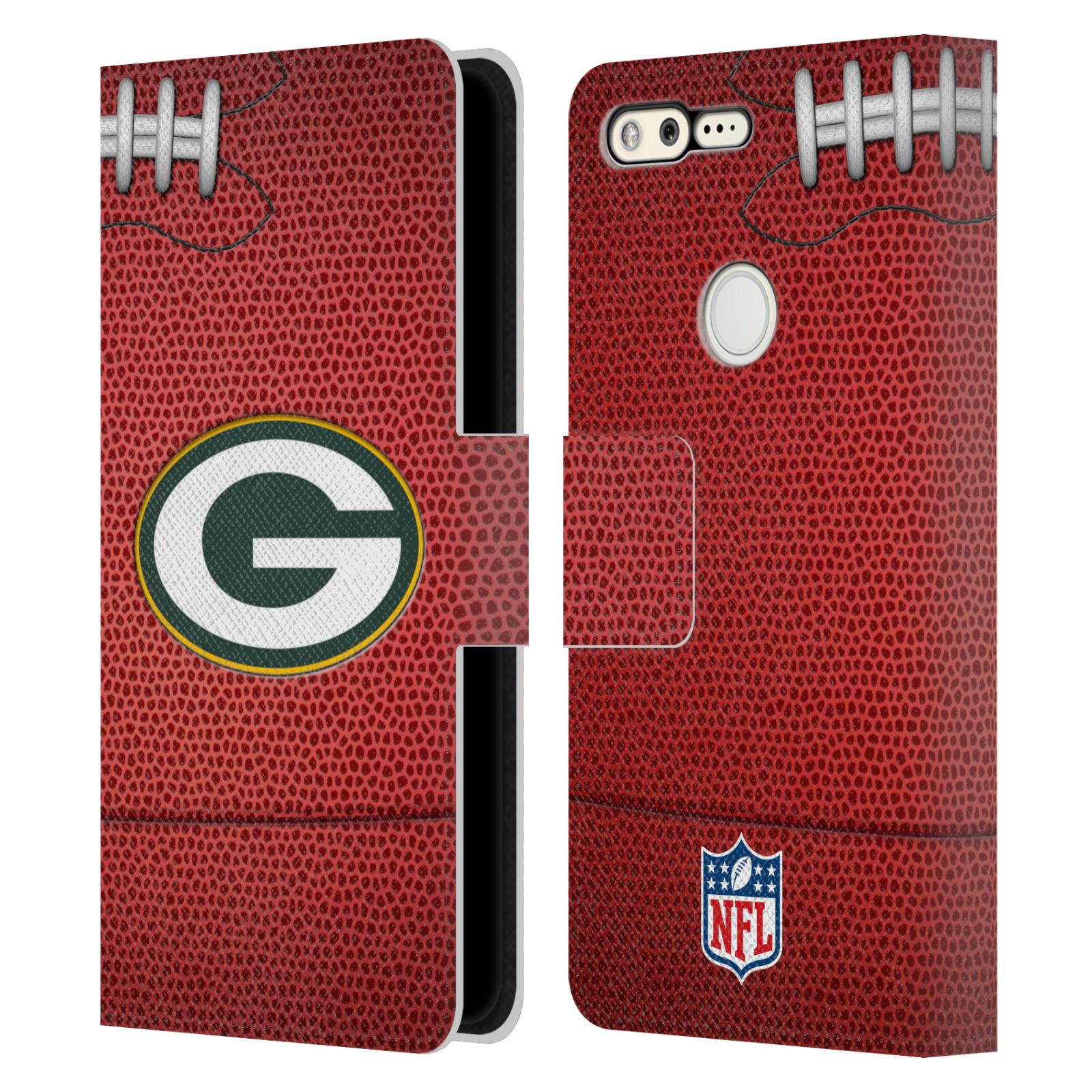 NFL GREEN BAY PACKERS GRAPHICS LEATHER BOOK WALLET CASE COVER FOR GOOGLE PHONES - 第 9/10 張圖片