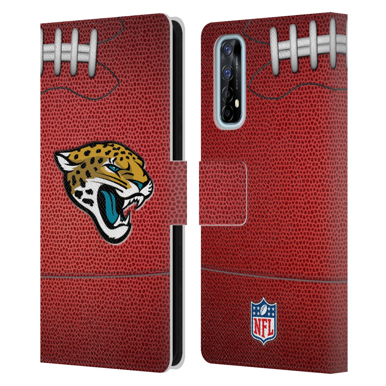 OFFICIAL NFL JACKSONVILLE JAGUARS GRAPHICS LEATHER BOOK CASE FOR REALME PHONES - Bild 9 von 10