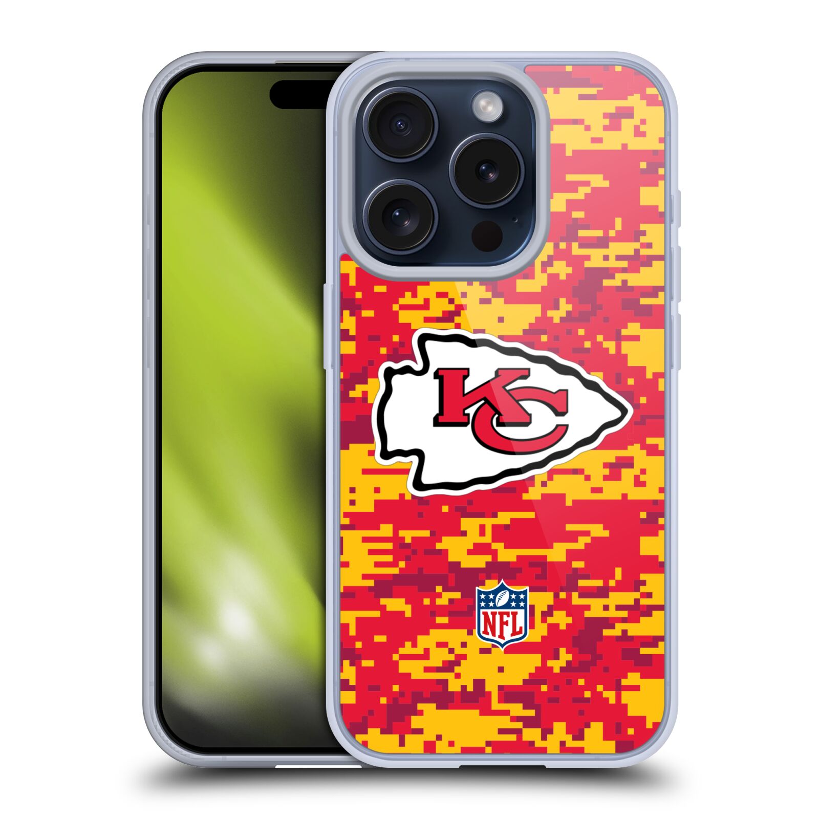 NFL KANSAS CITY CHIEFS GRAPHICS ÉTUI COQUE EN GEL POUR APPLE iPHONE TÉLÉPHONES - Photo 8 sur 11