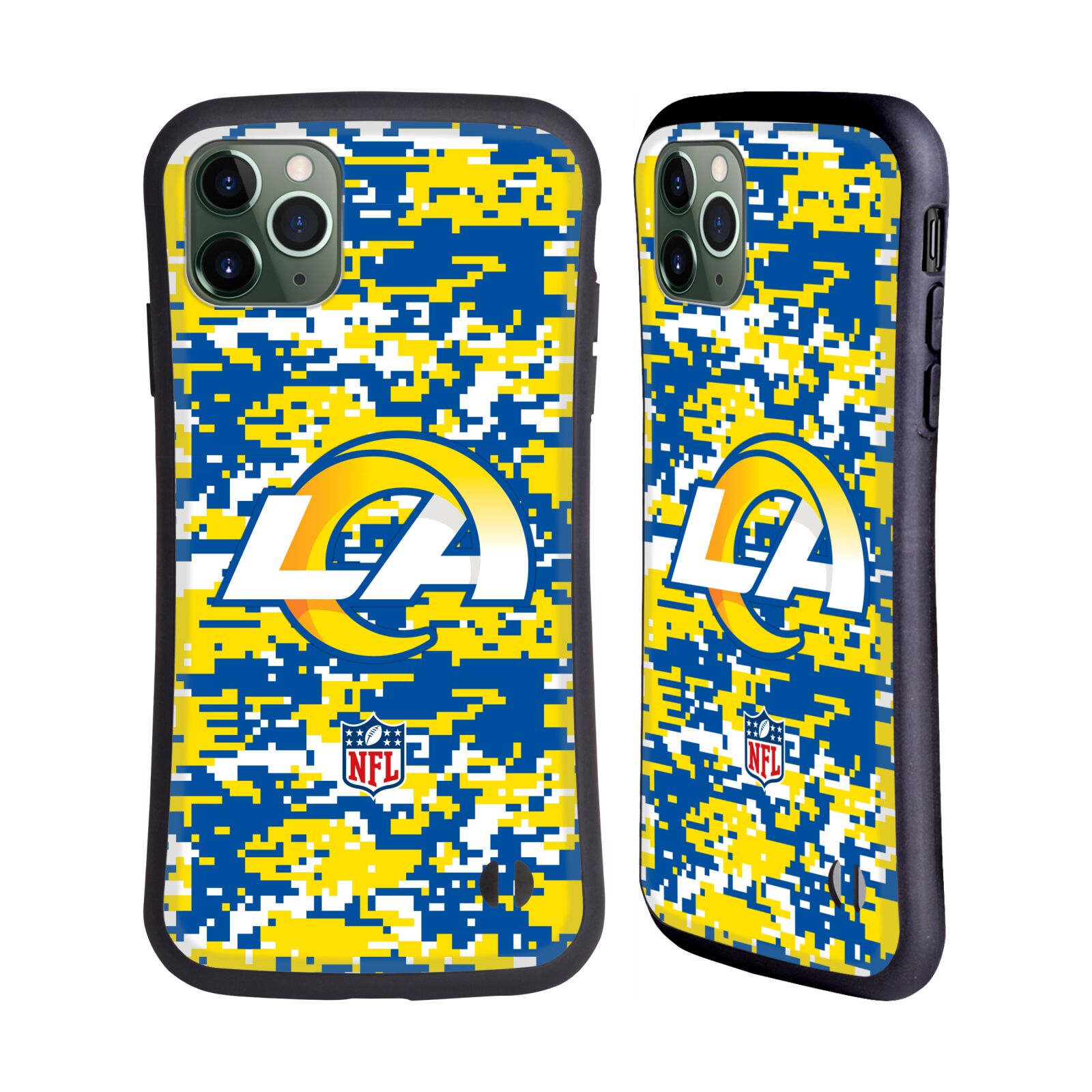 HYBRID-HÜLLE ORIGINAL NFL LOS ANGELES RAMS GRAFIK FÜR APPLE iPHONES HANDYS - Bild 9 von 11
