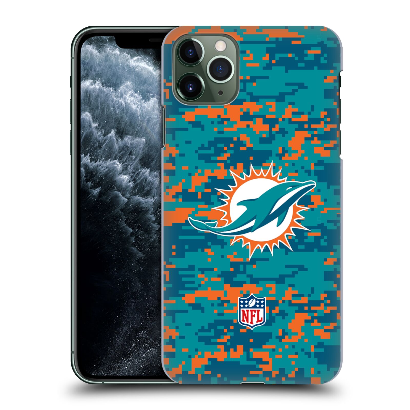 OFFICIAL NFL MIAMI DOLPHINS GRAPHICS BACK CASE FOR GOOGLE PHONES - Picture 9 of 11