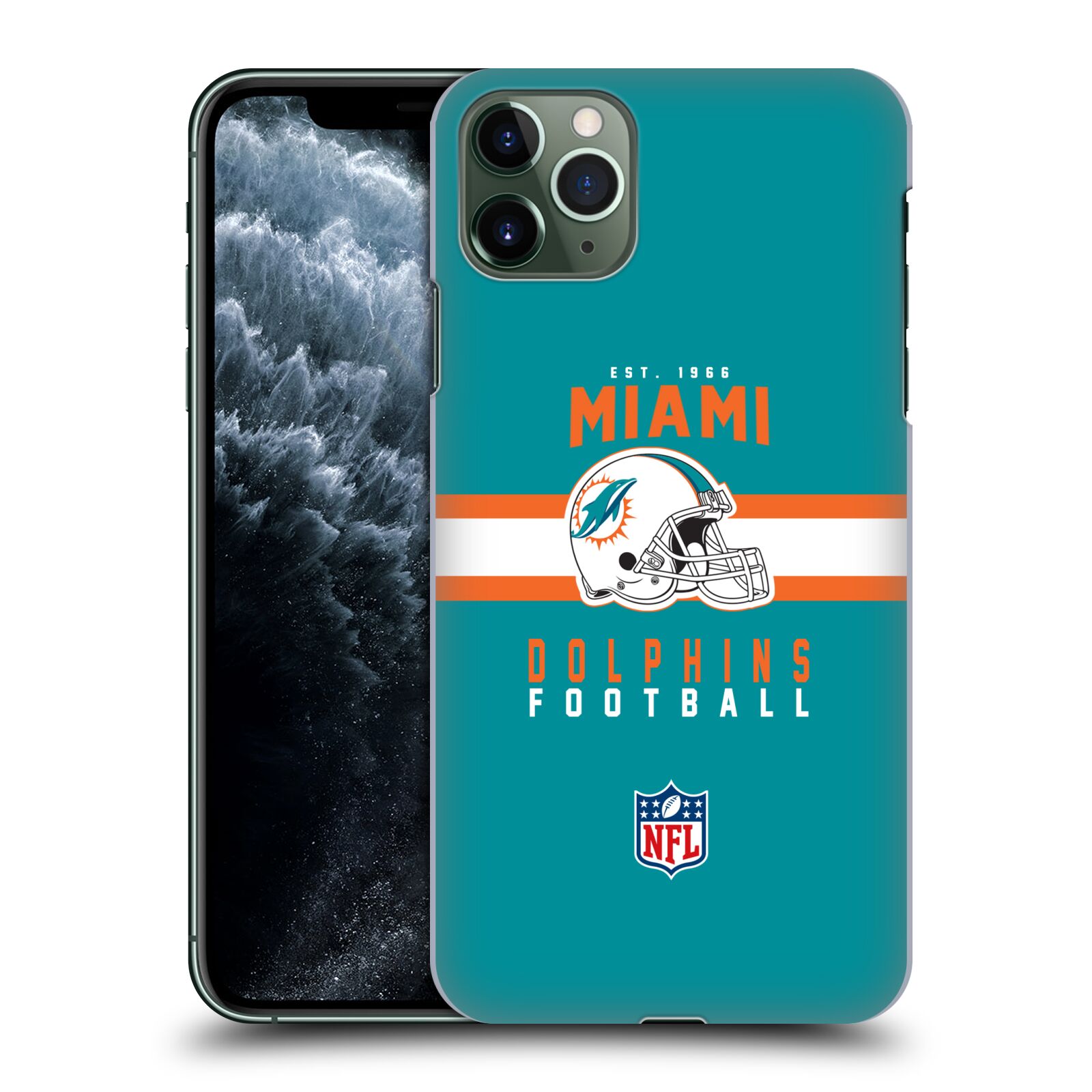 OFFICIAL NFL MIAMI DOLPHINS GRAPHICS BACK CASE FOR GOOGLE PHONES - Picture 11 of 11