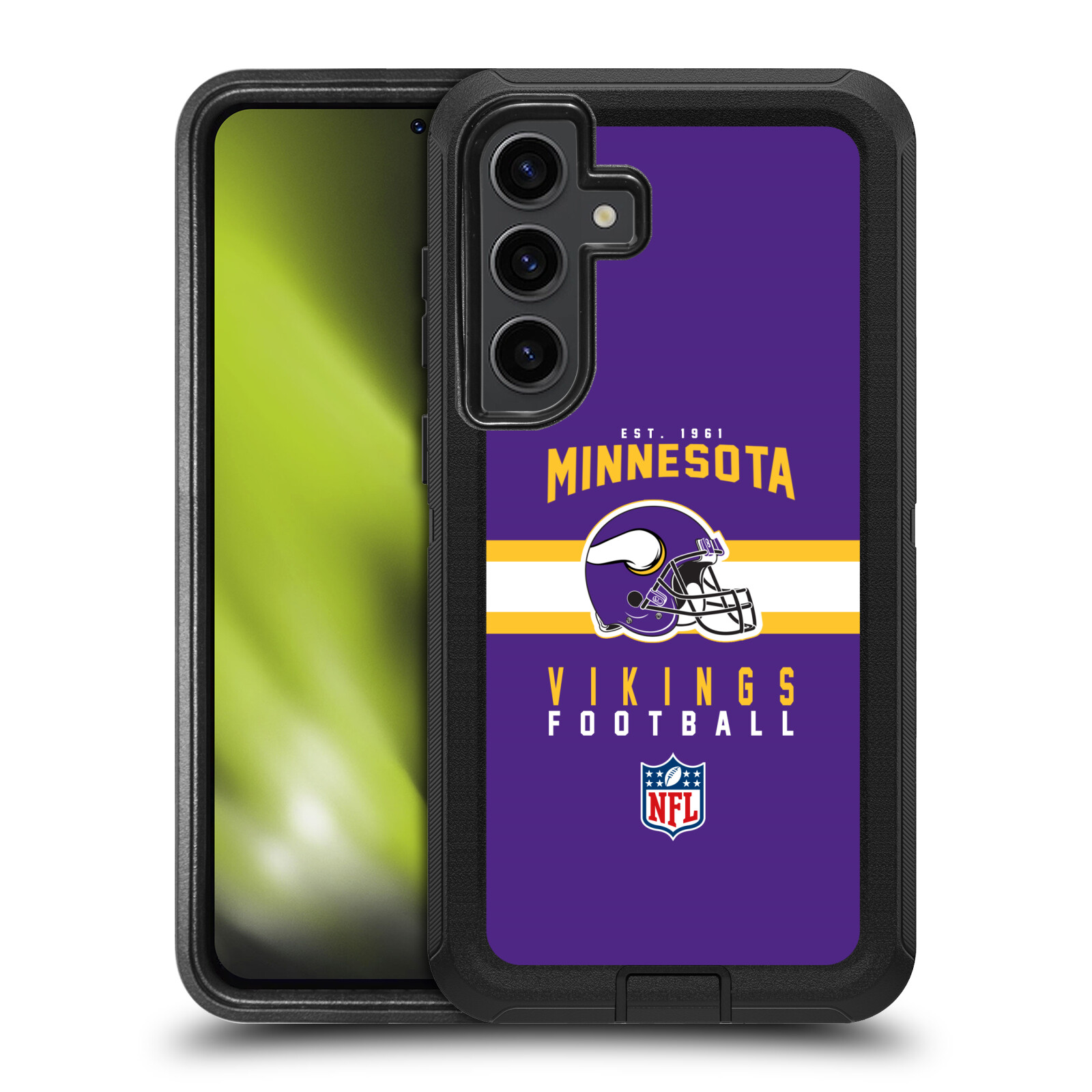 NFL MINNESOTA VIKINGS GRAPHICS ULTRA-ARMOURED SHOCKPROOF CASE FOR GOOGLE PHONES - 第 9/9 張圖片
