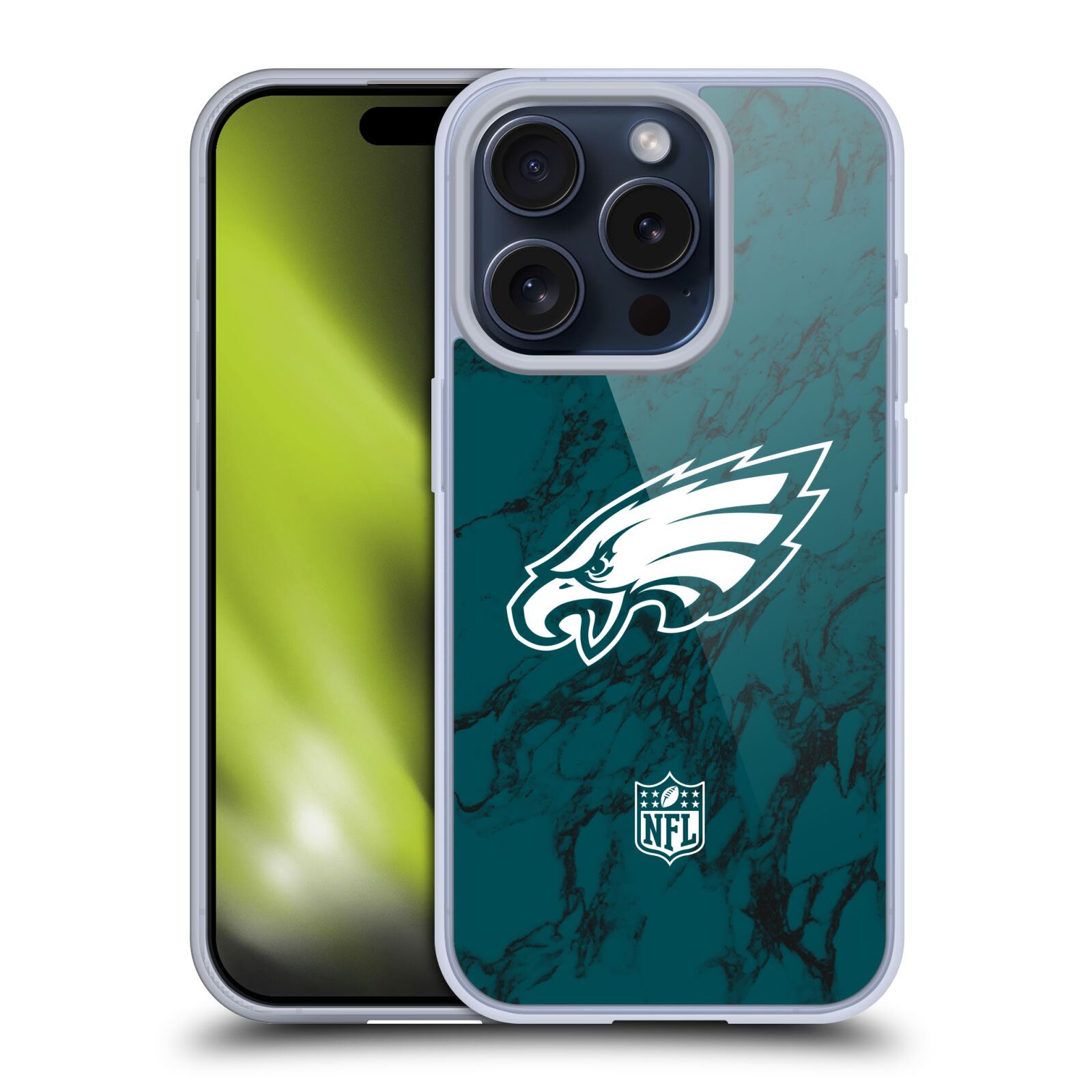 OFFICIAL NFL PHILADELPHIA EAGLES GRAPHICS SOFT GEL CASE FOR APPLE iPHONE PHONES